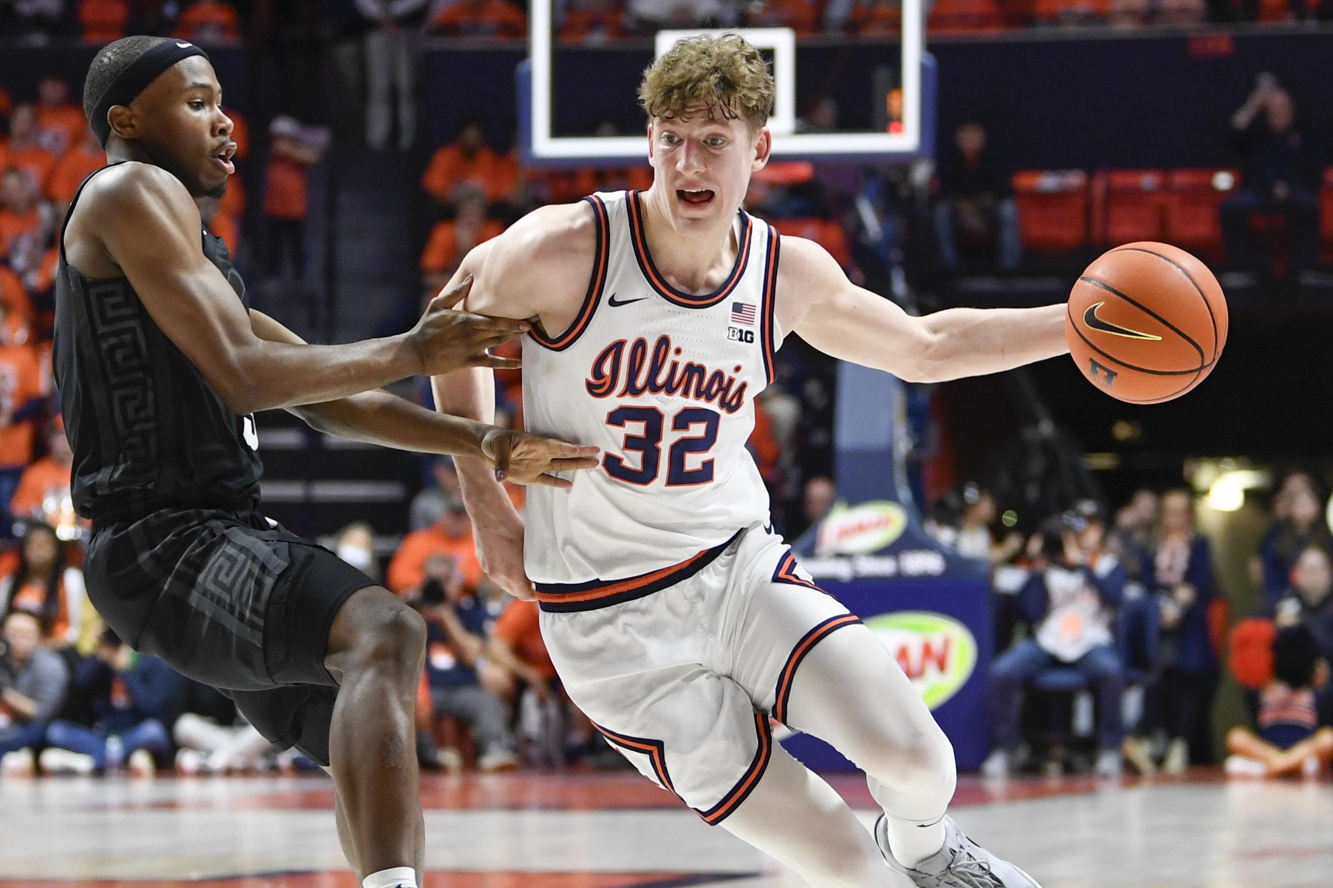 COLLEGE BASKETBALL: FEB 15 Michigan State at Illinois