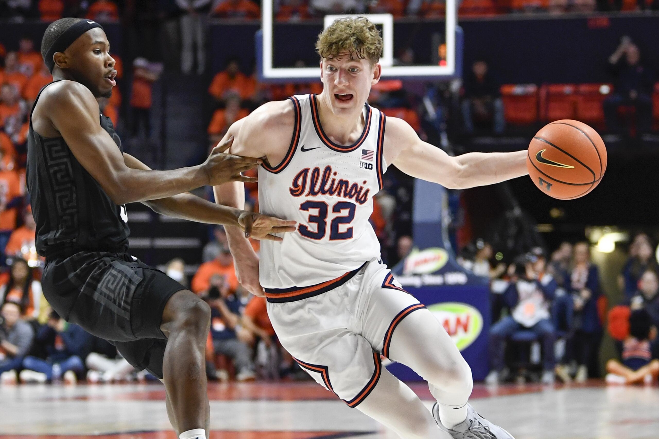 COLLEGE BASKETBALL: FEB 15 Michigan State at Illinois COLLEGE BASKETBALL: FEB 15 Michigan State at Illinois