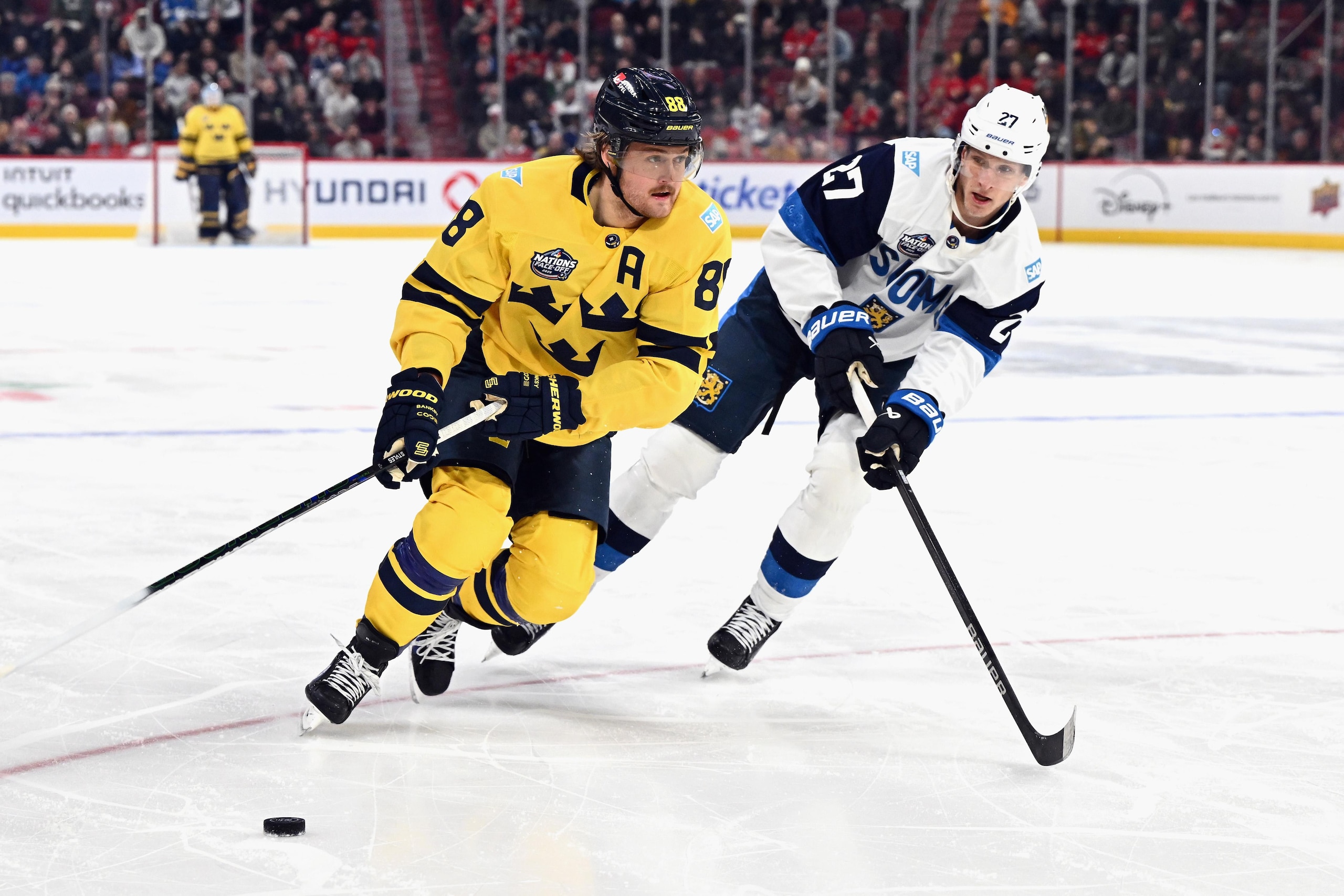 NHL 4 Nations Face-Off - Finland v Sweden NHL 4 Nations Face-Off - Finland v Sweden