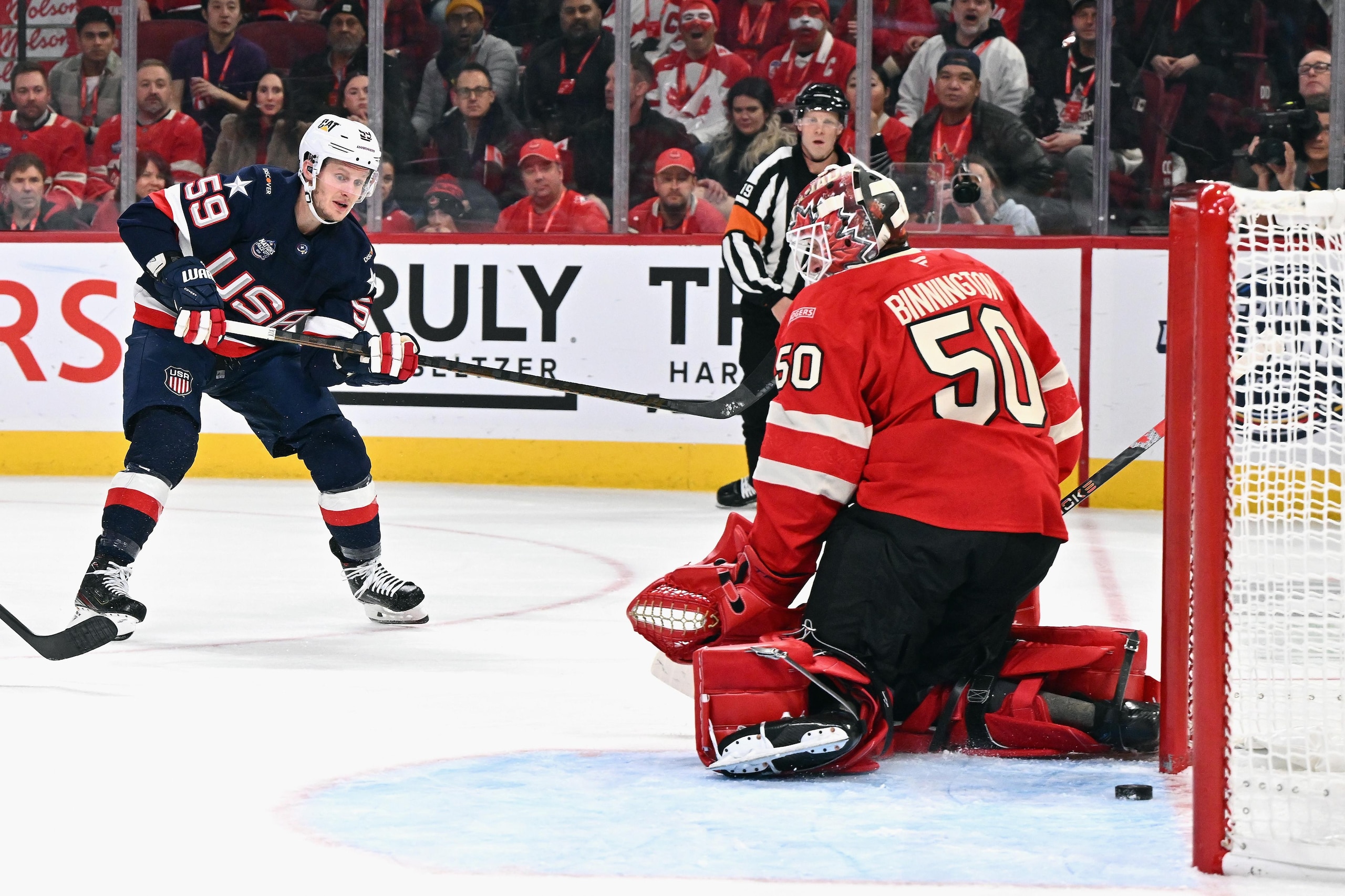 NHL 4 Nations Face-Off - United States v Canada NHL 4 Nations Face-Off - United States v Canada