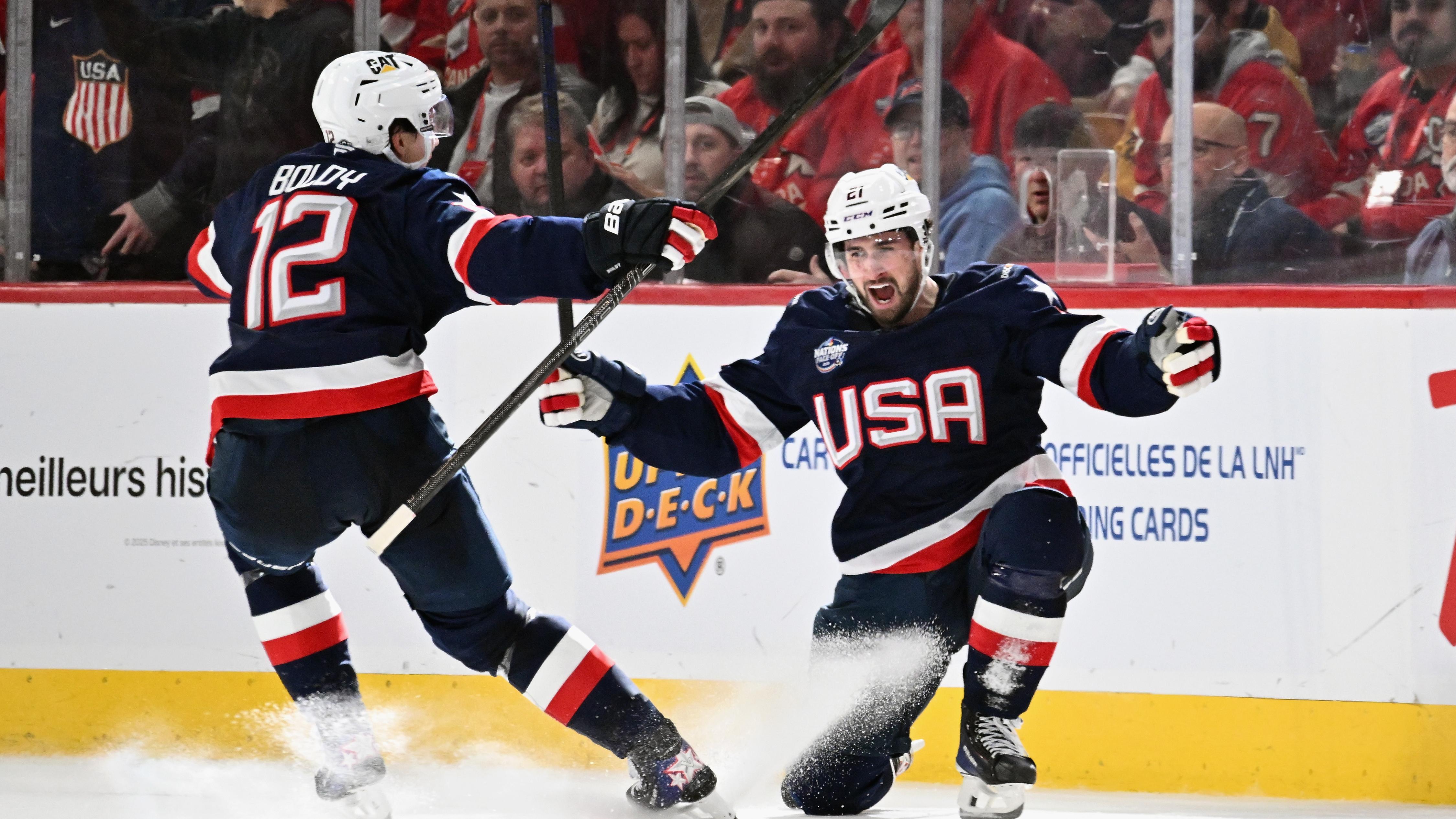 NHL 4 Nations Face-Off - United States v Canada