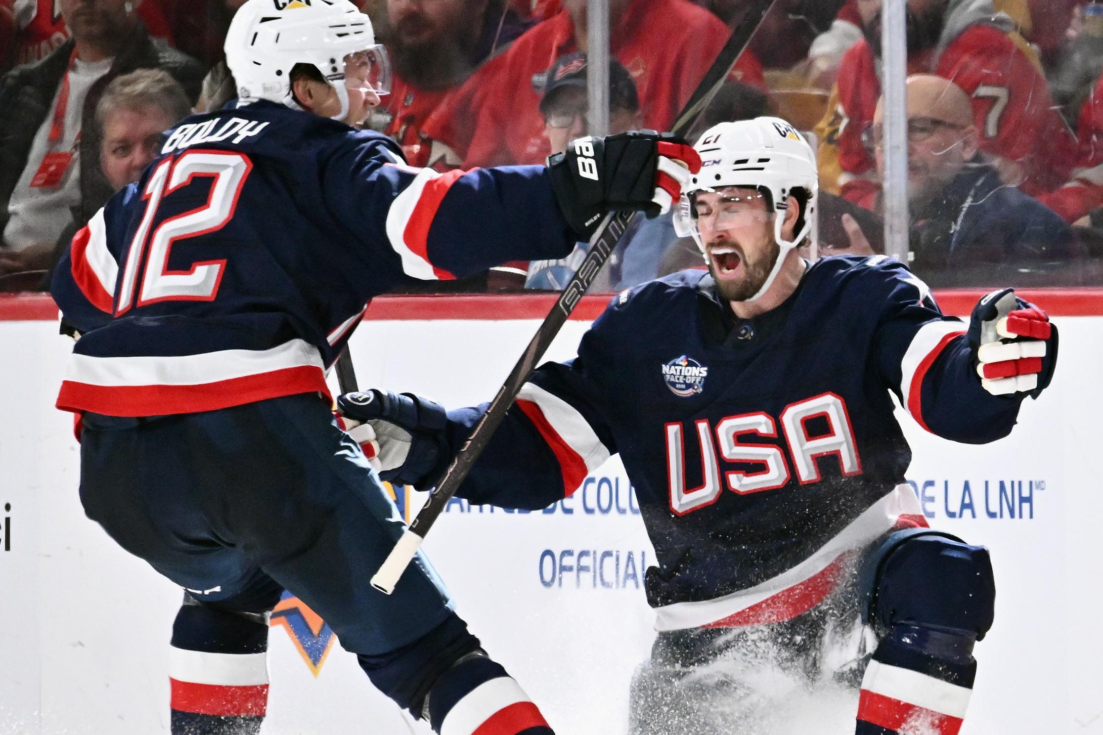 NHL 4 Nations Face-Off - United States v Canada NHL 4 Nations Face-Off - United States v Canada