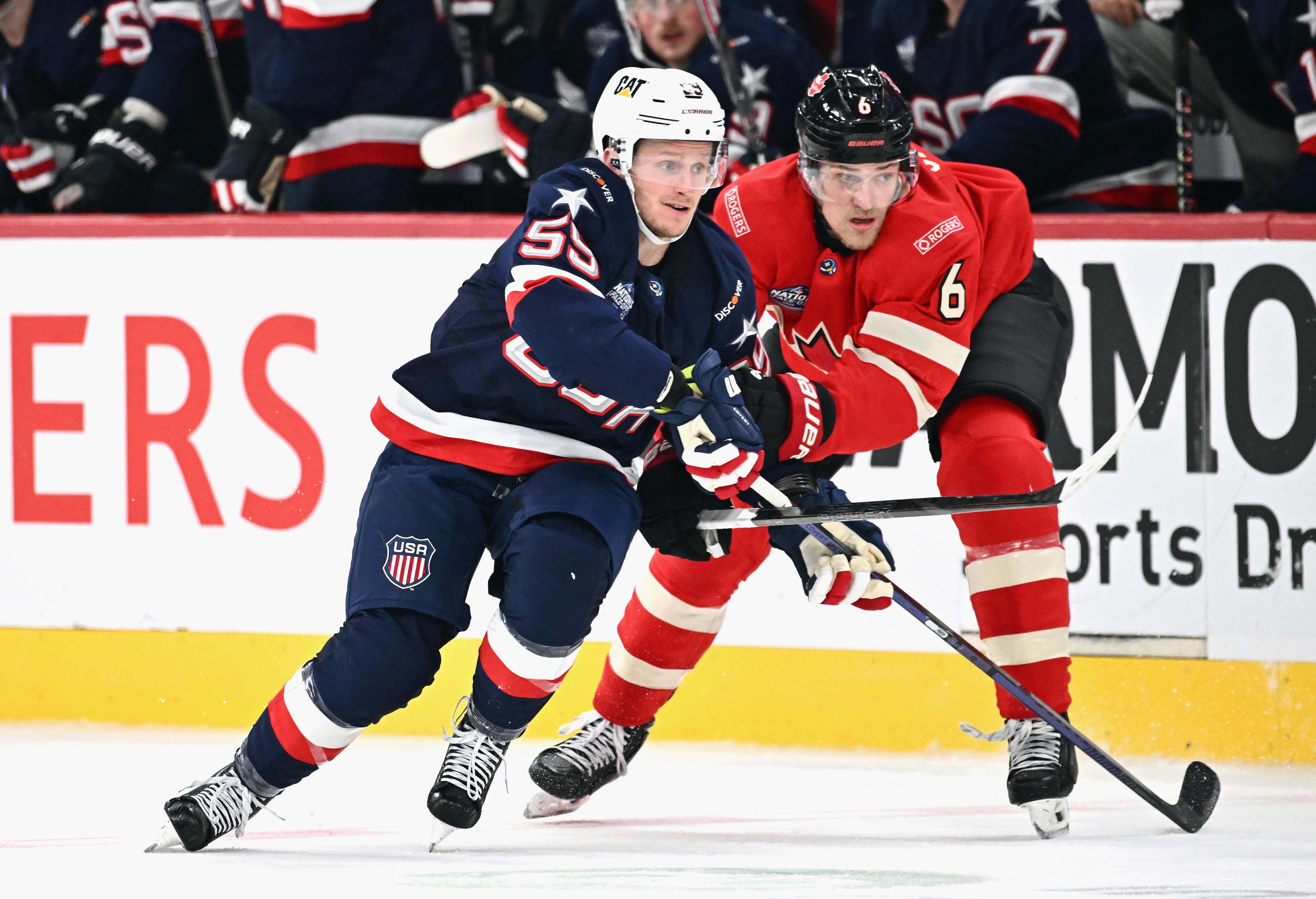 NHL 4 Nations Face-Off - United States v Canada NHL 4 Nations Face-Off - United States v Canada