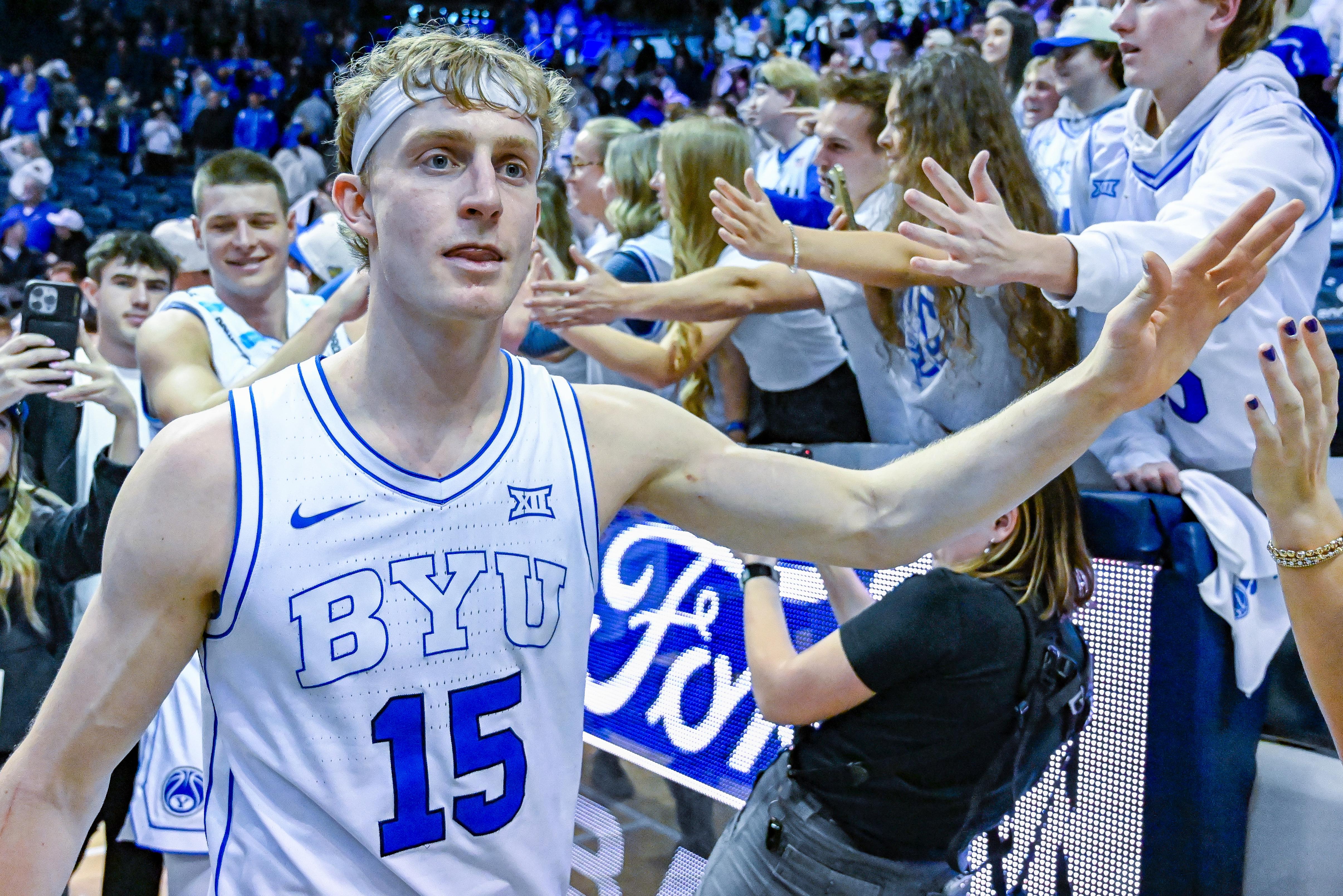 COLLEGE BASKETBALL: FEB 18 Kansas at BYU