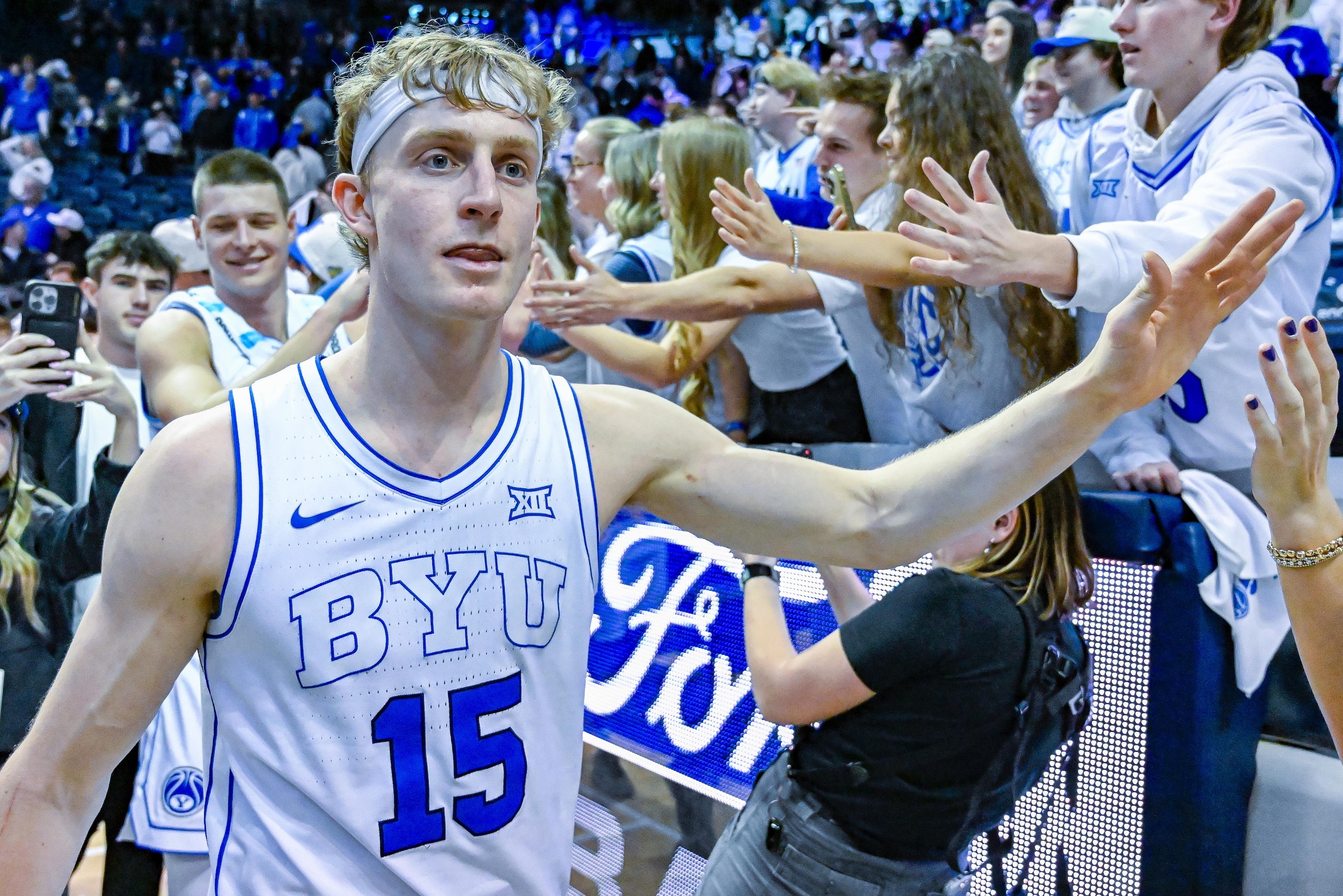 COLLEGE BASKETBALL: FEB 18 Kansas at BYU