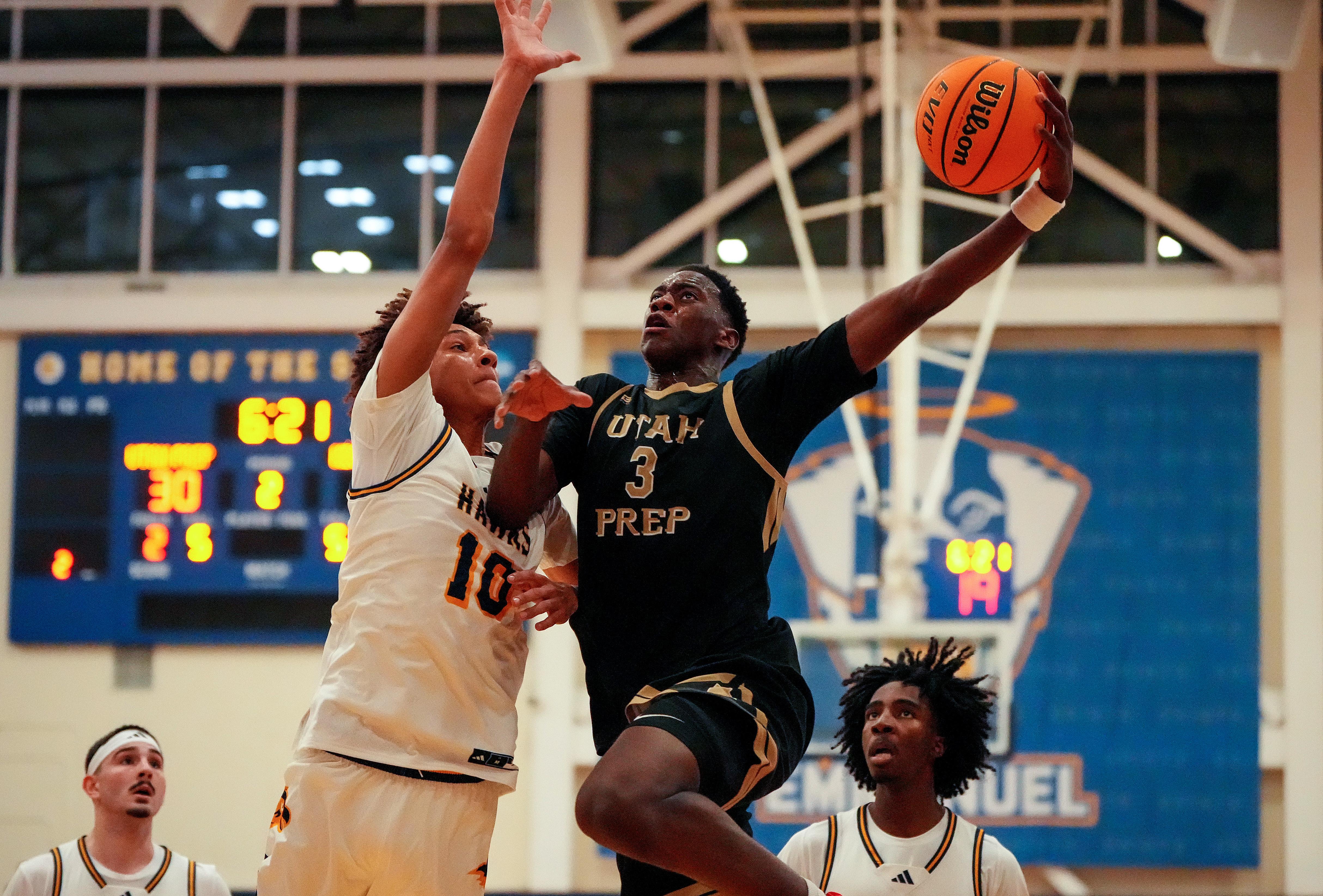 AJ Dybantsa's whirlwind life as the No. 1 basketball player in the country lands him at home if only for a day