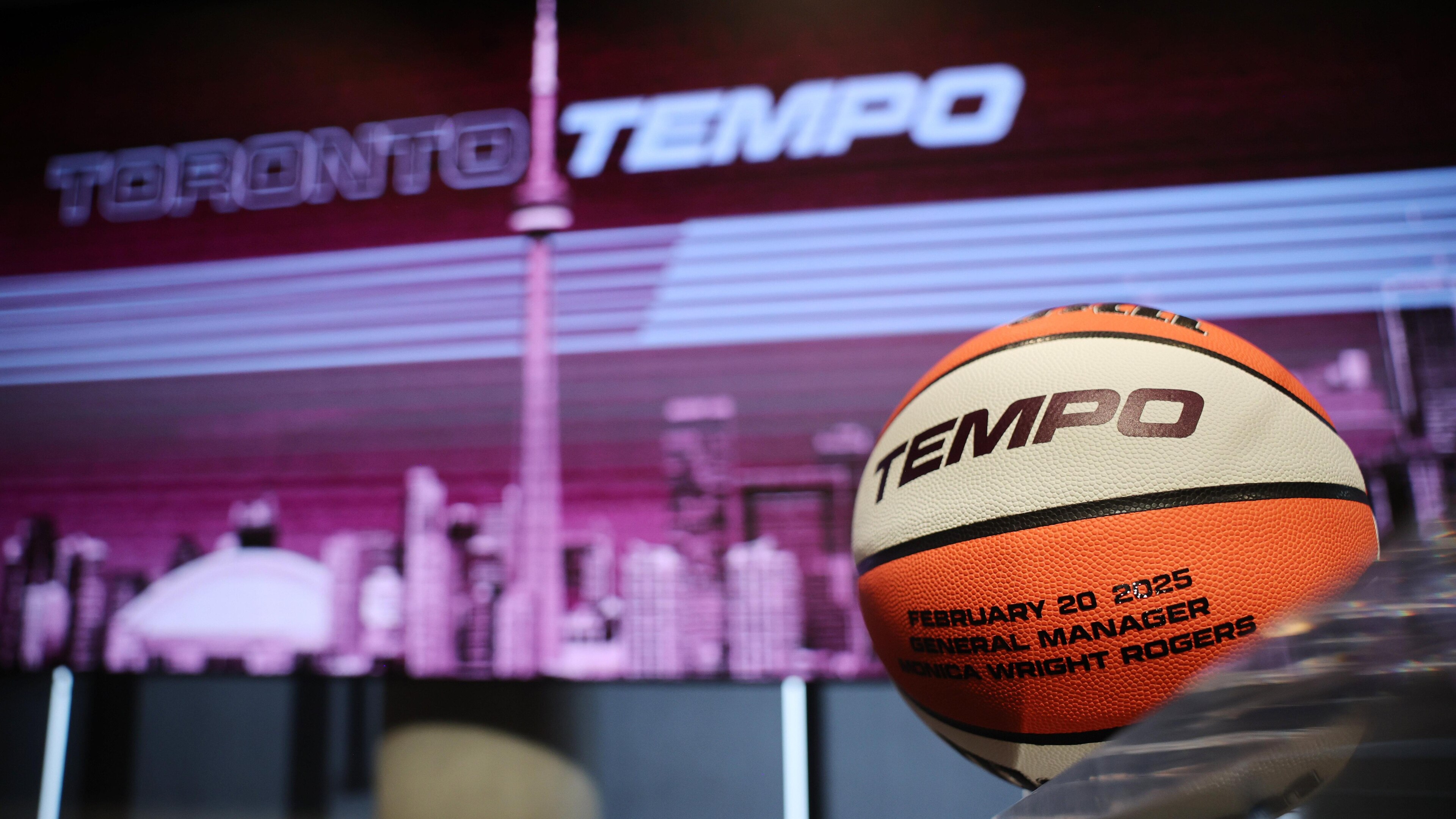 Toronto Tempo GM introduction news conference" Toronto Tempo GM introduction news conference"