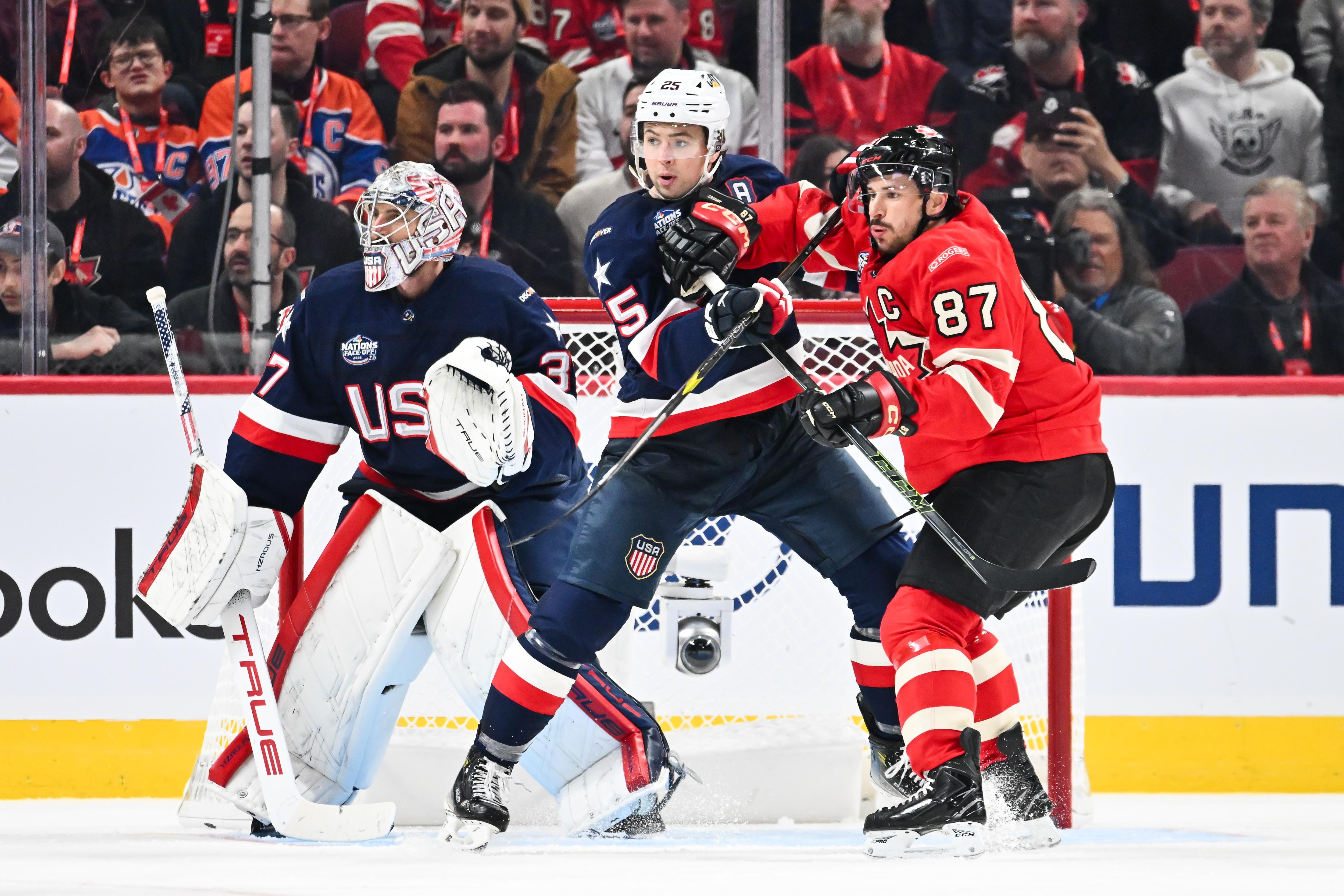 2025 NHL 4 Nations Face-Off - United States v Canada
