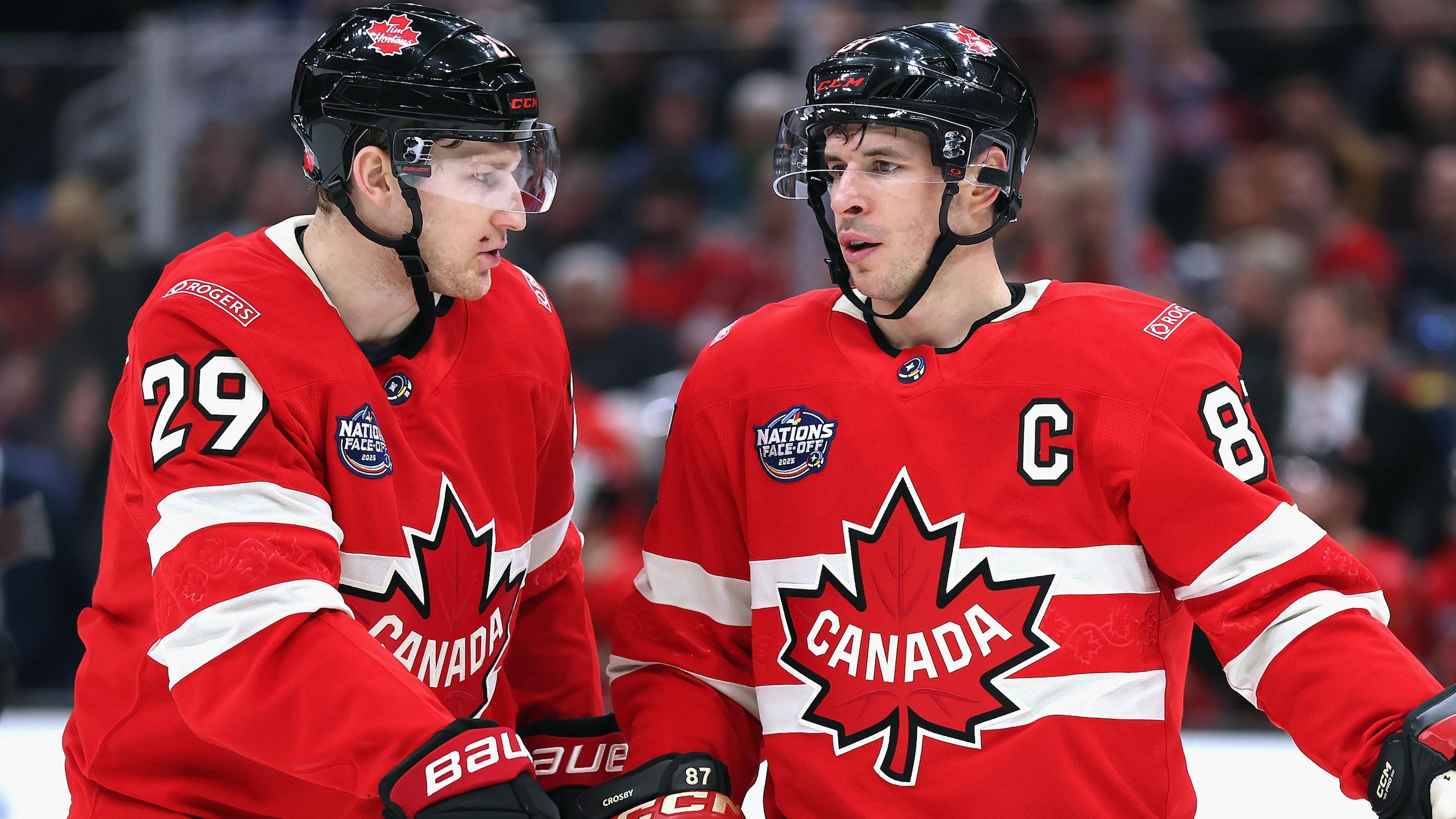 NHL 4 Nations Face-Off - Canada v Finland NHL 4 Nations Face-Off - Canada v Finland
