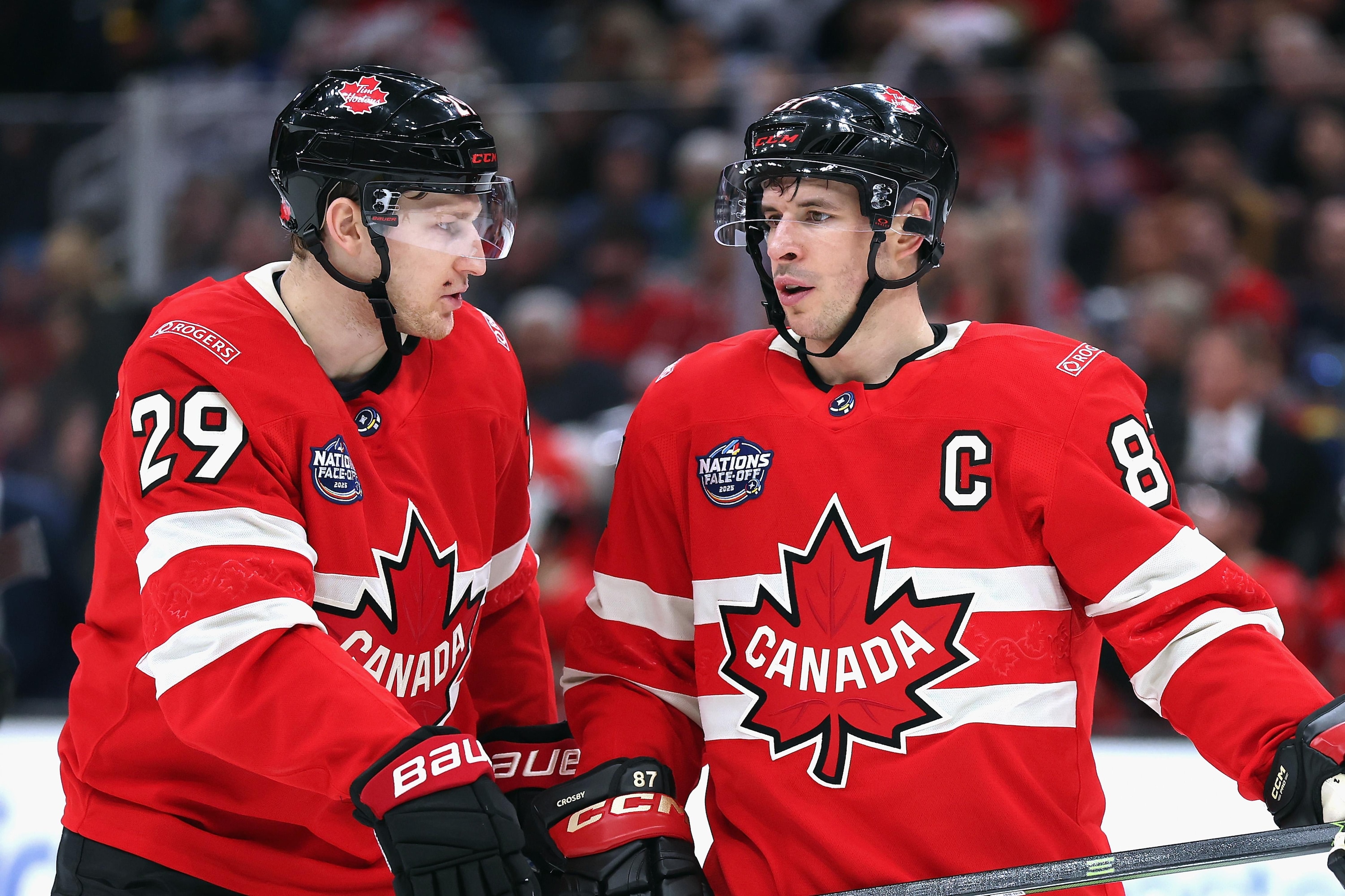 Sidney Crosby NHL Trade Rumors Shut Down By Nathan MacKinnon, 'Fake News'