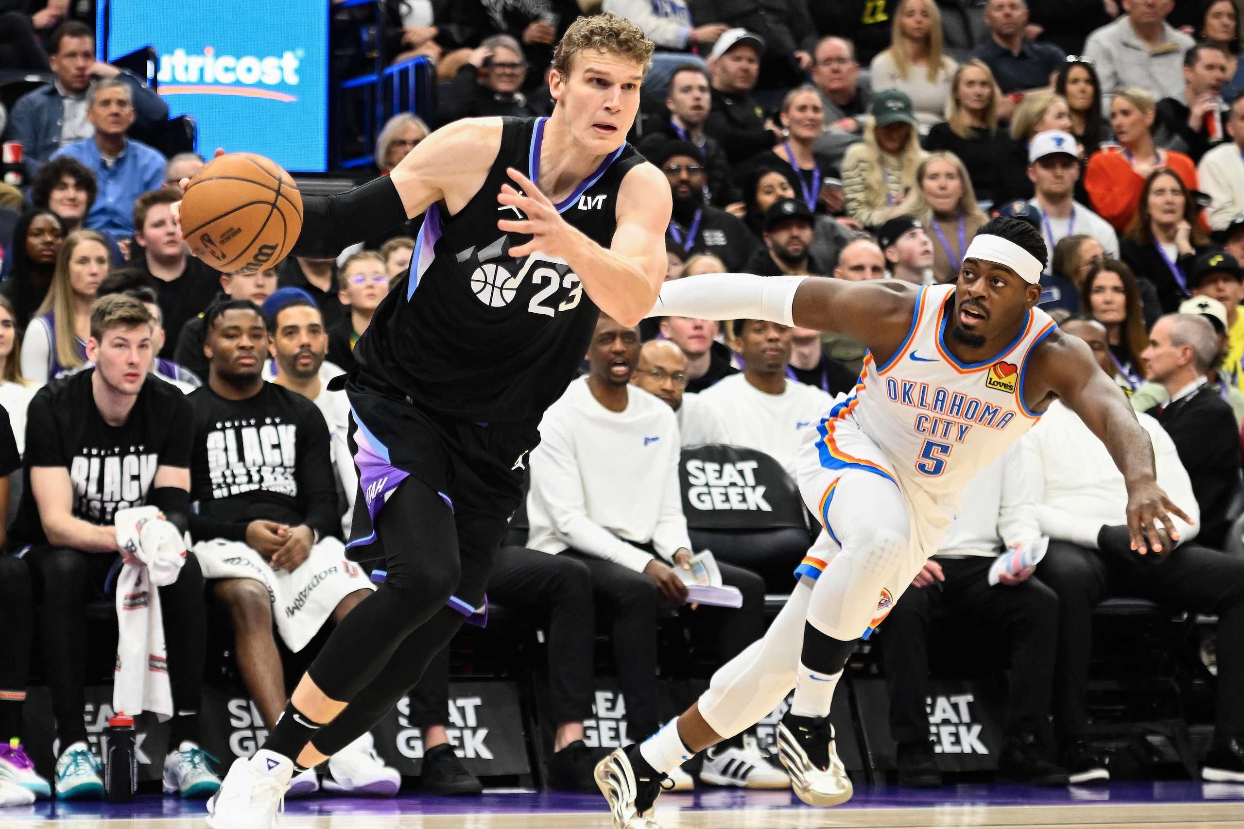 Oklahoma City Thunder v Utah Jazz Oklahoma City Thunder v Utah Jazz