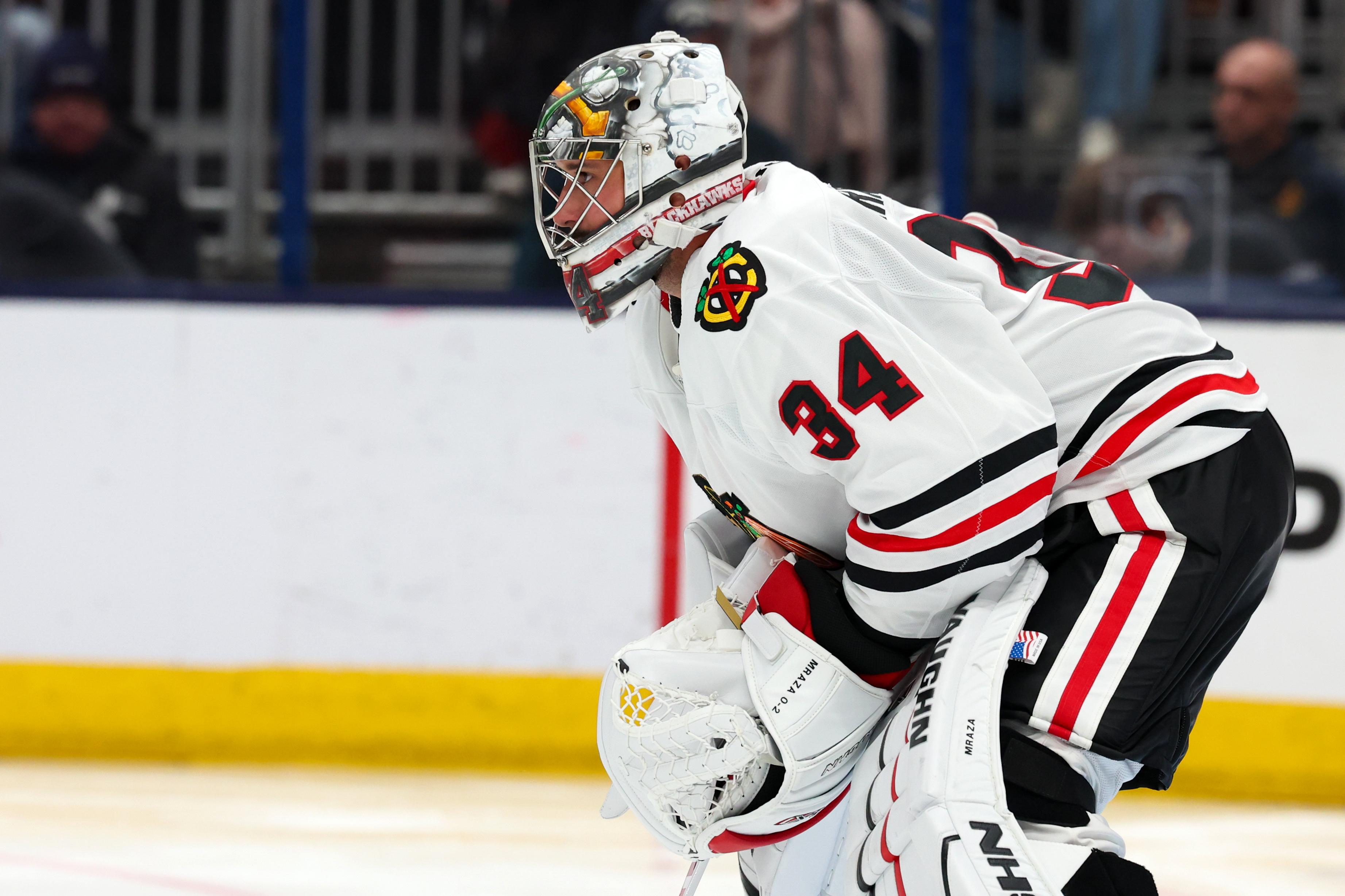 NHL: FEB 22 Blackhawks at Blue Jackets