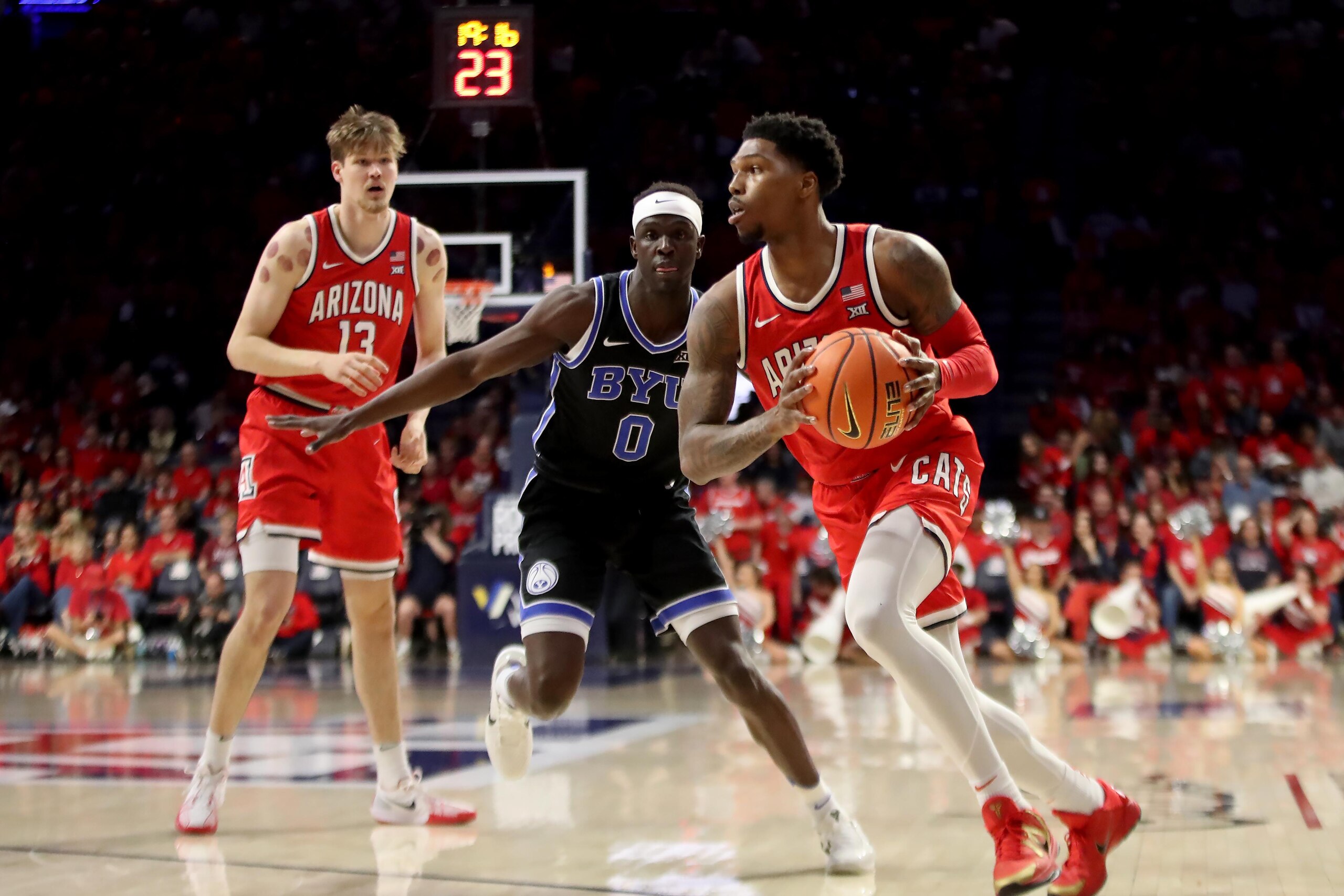 COLLEGE BASKETBALL: FEB 22 BYU at Arizona