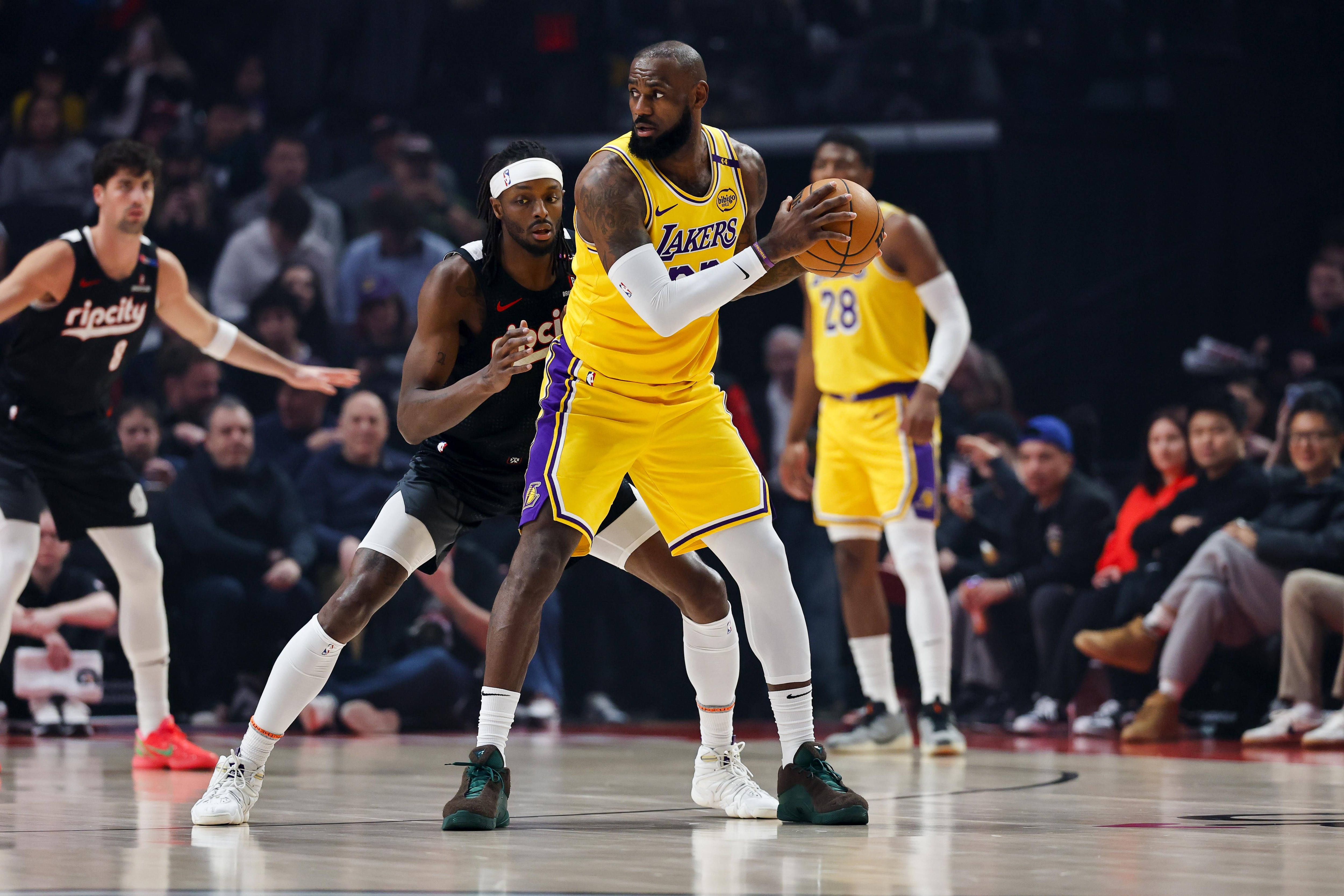 Los Angeles Lakers v Portland Trail Blazers
