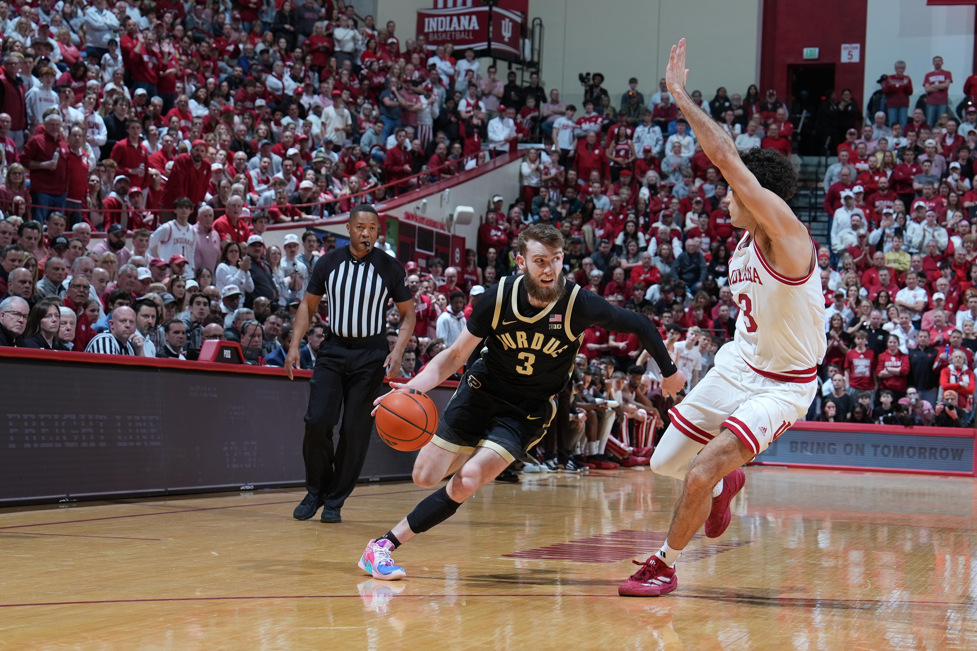 COLLEGE BASKETBALL: FEB 23 Purdue at Indiana