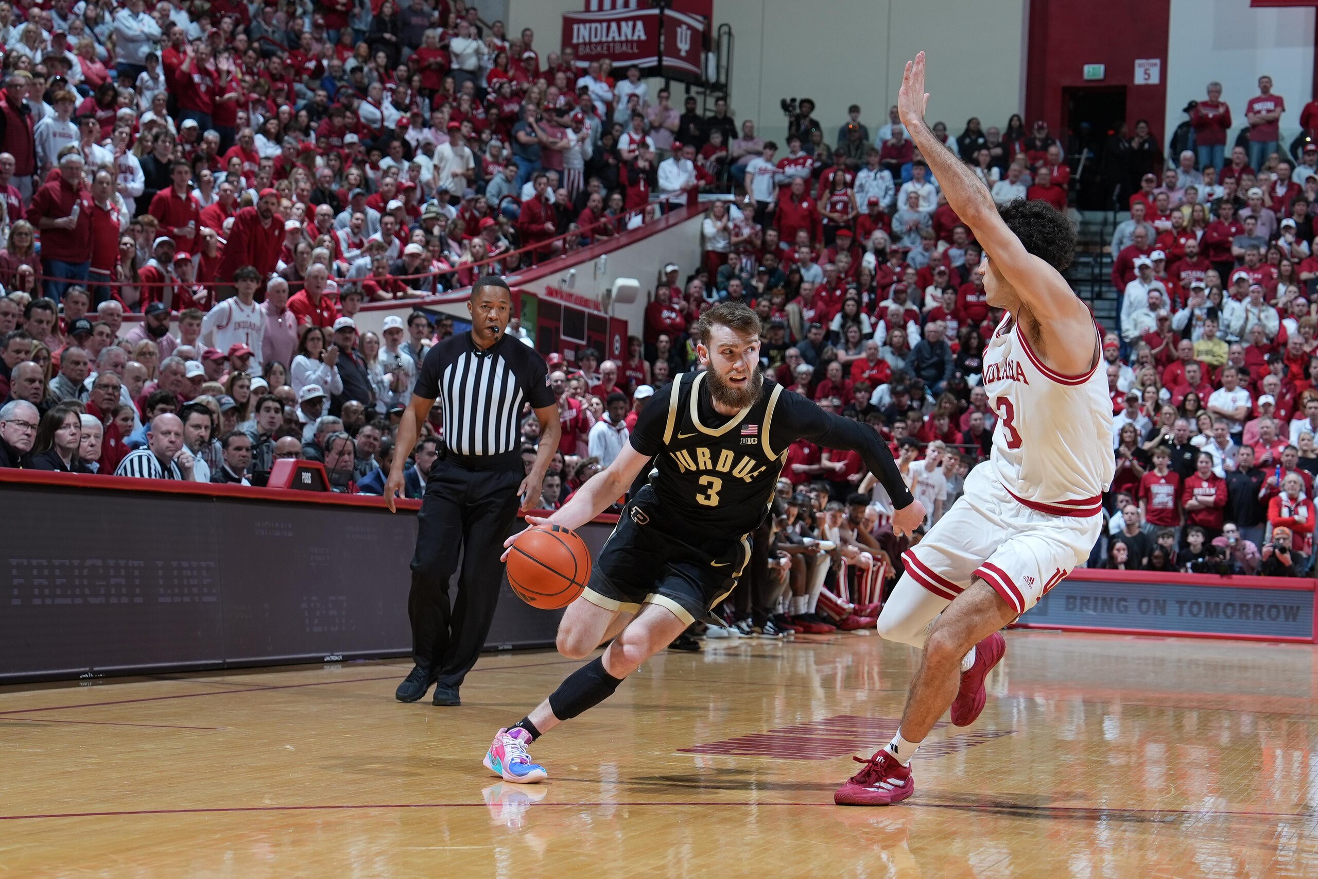 COLLEGE BASKETBALL: FEB 23 Purdue at Indiana COLLEGE BASKETBALL: FEB 23 Purdue at Indiana