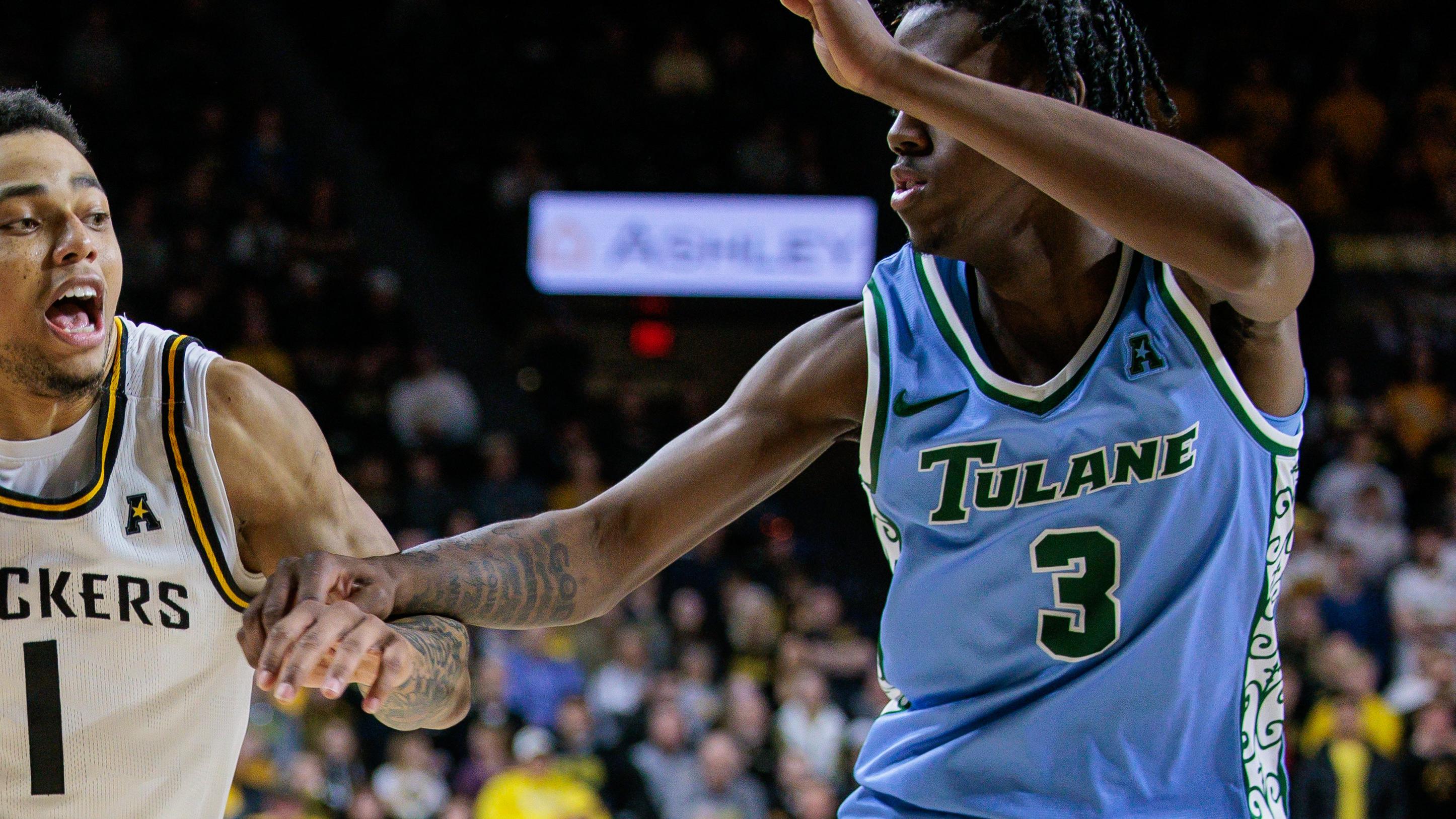 COLLEGE BASKETBALL: FEB 23 Tulane at Wichita State