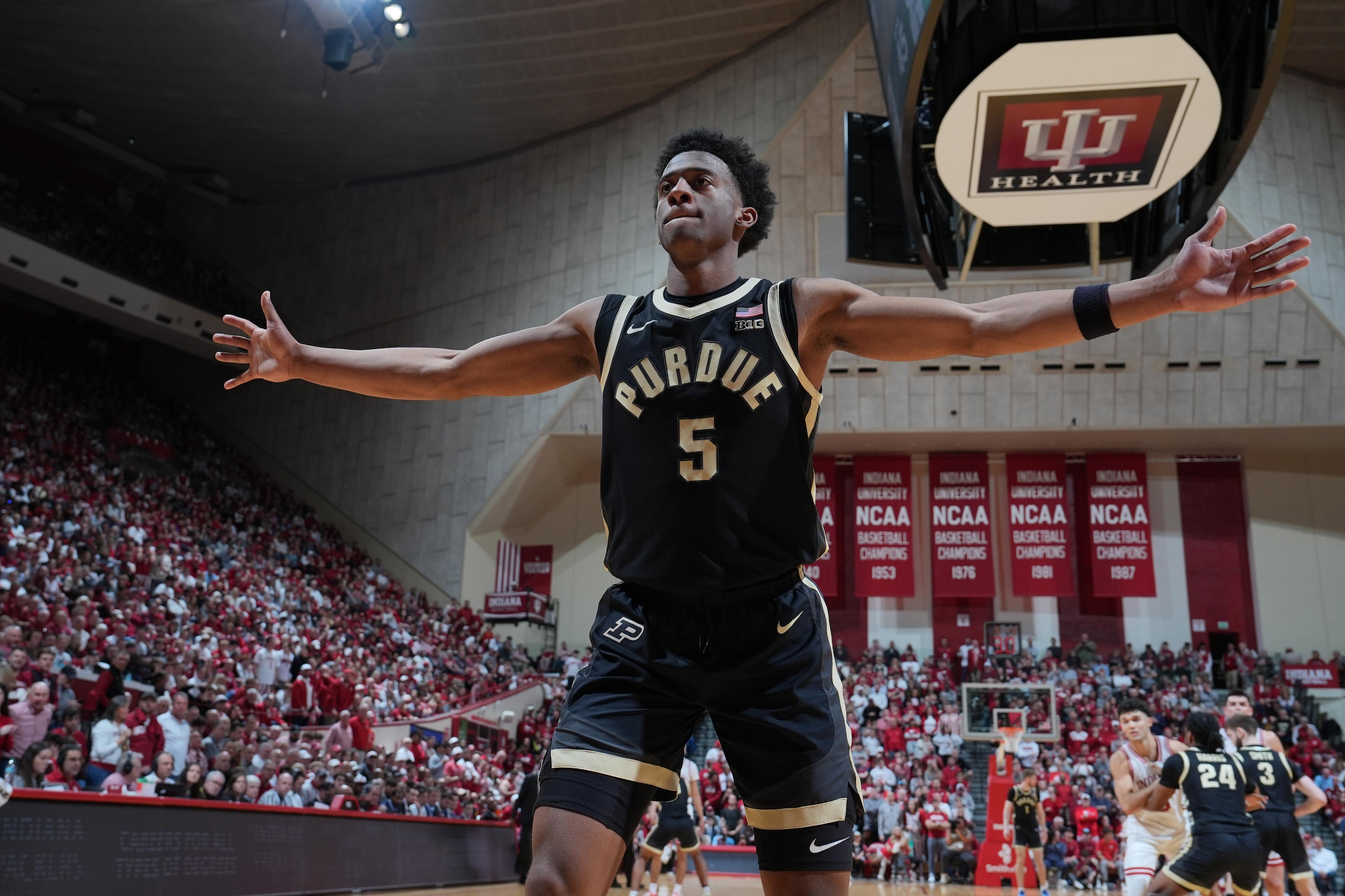 COLLEGE BASKETBALL: FEB 23 Purdue at Indiana