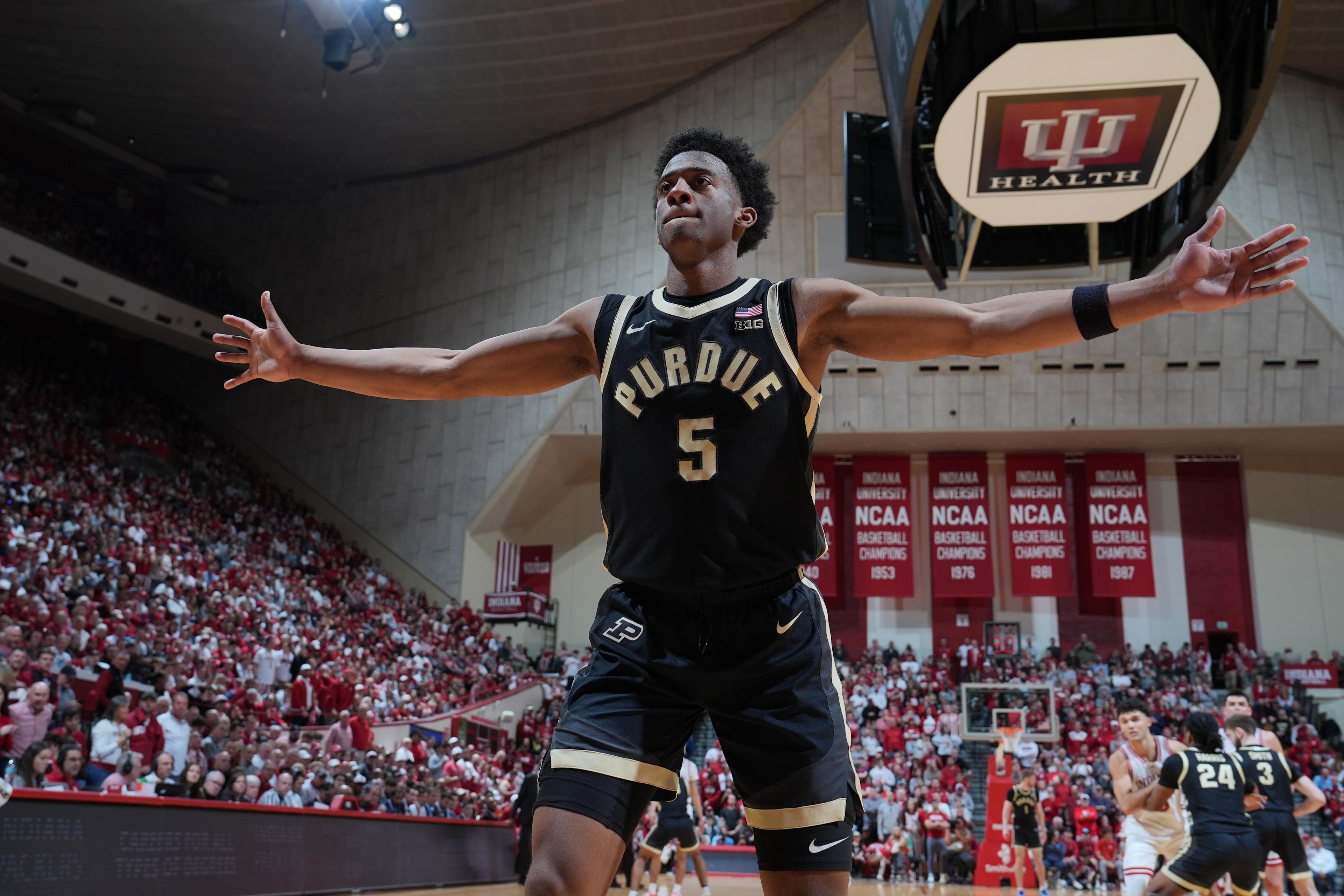 COLLEGE BASKETBALL: FEB 23 Purdue at Indiana