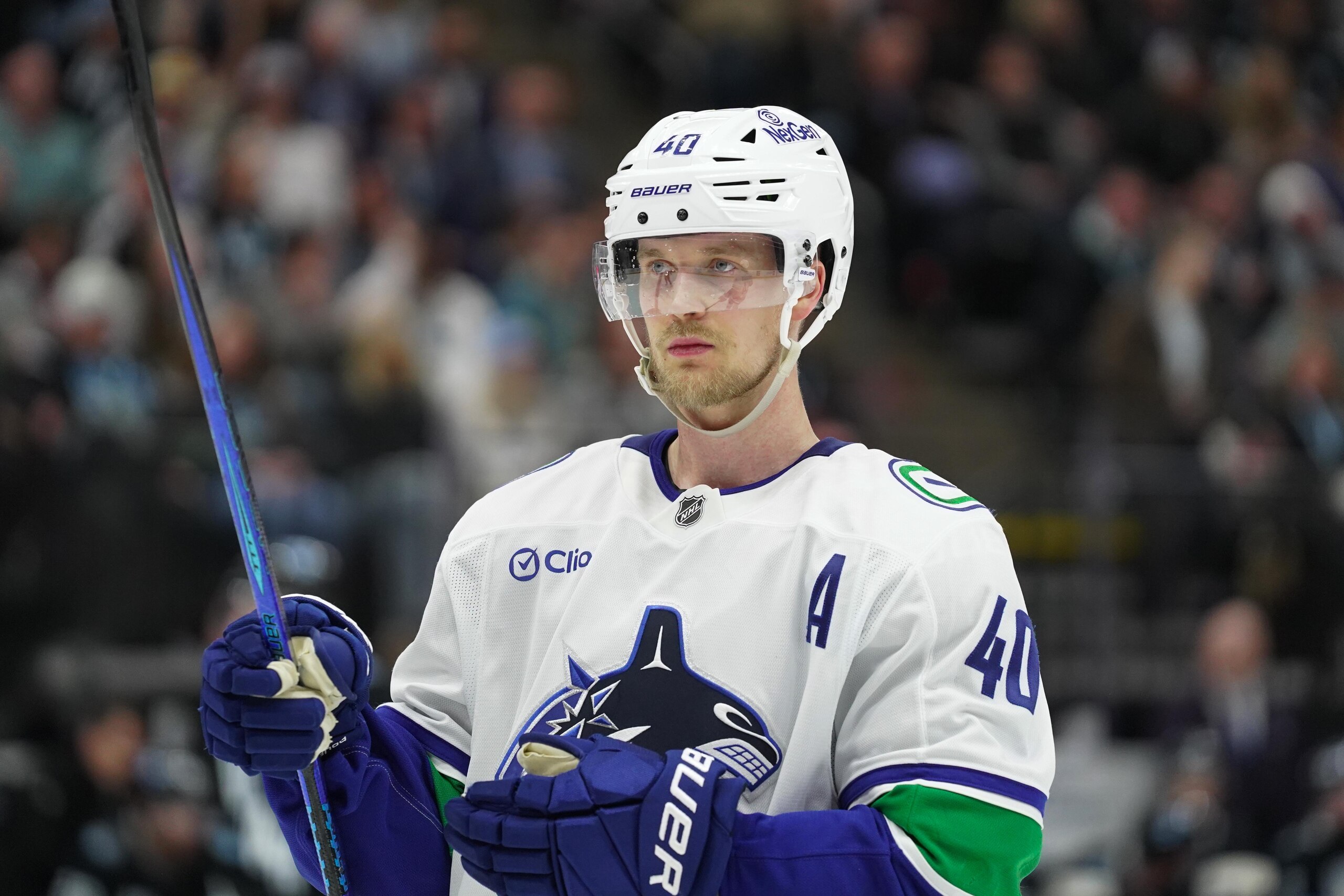 NHL: FEB 23 Canucks at Utah Hockey Club NHL: FEB 23 Canucks at Utah Hockey Club