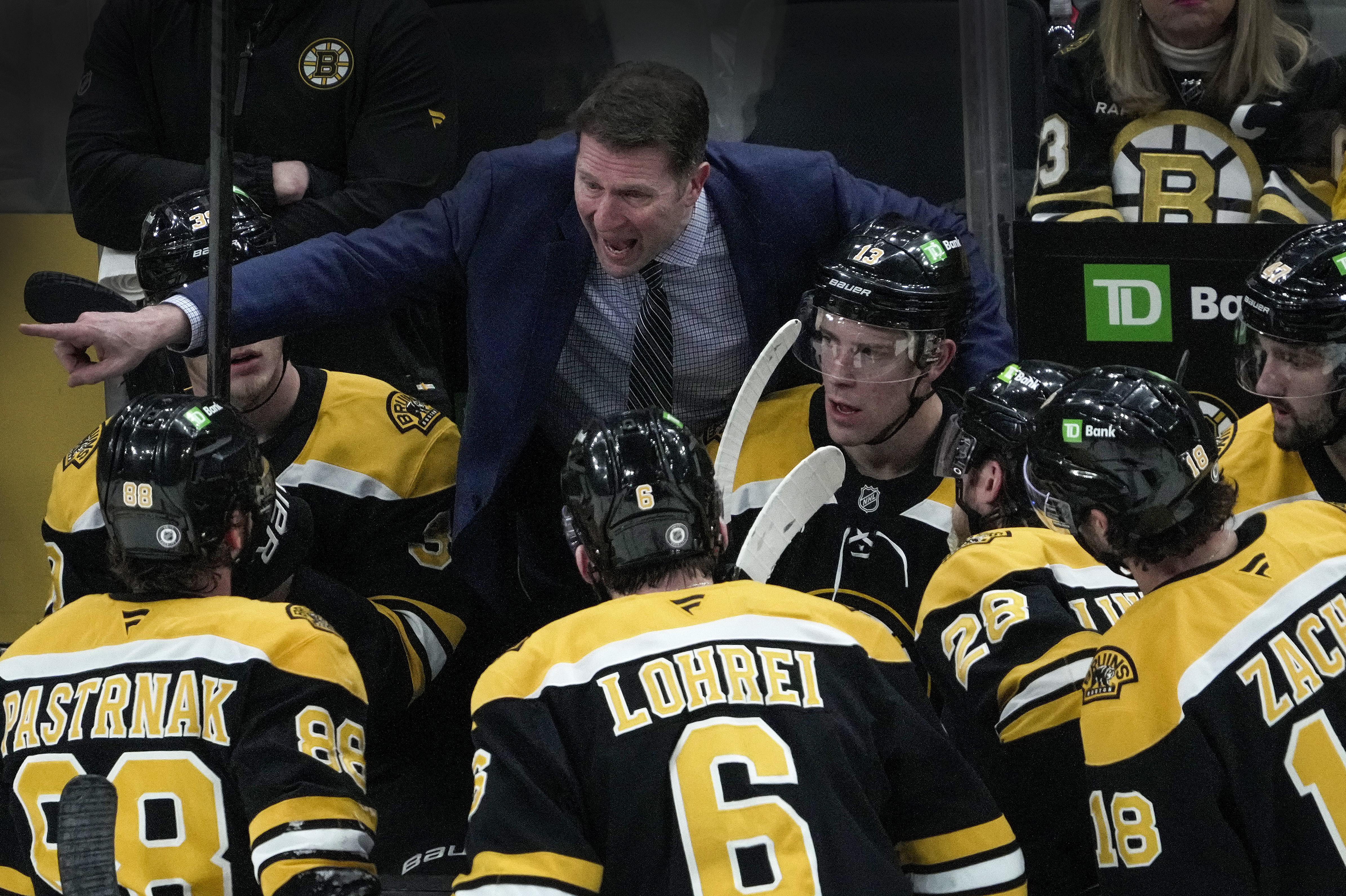 Bruins score late goal in third period to tie the game but fall in overtime to Anaheim