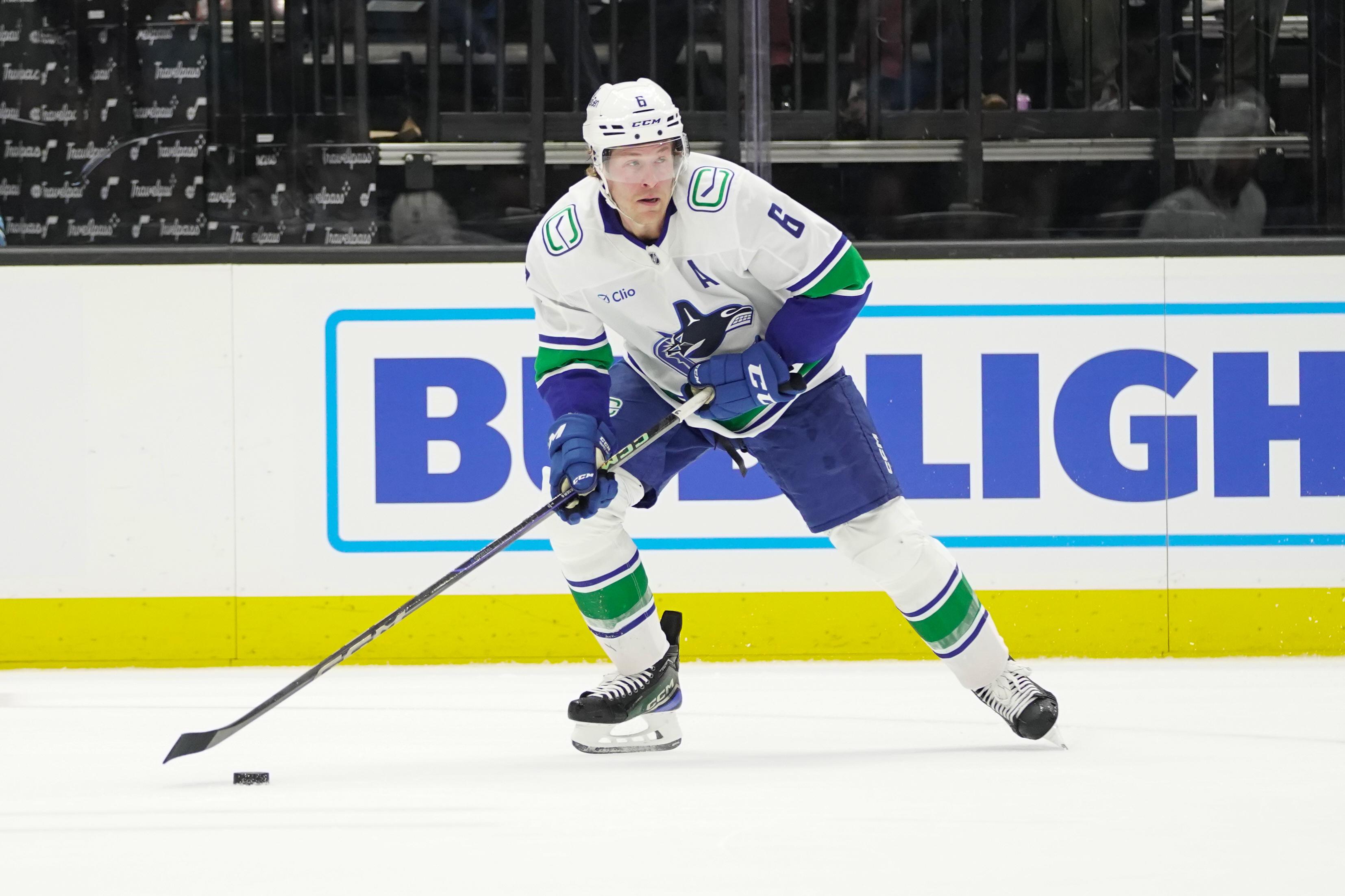 NHL: FEB 23 Canucks at Utah Hockey Club