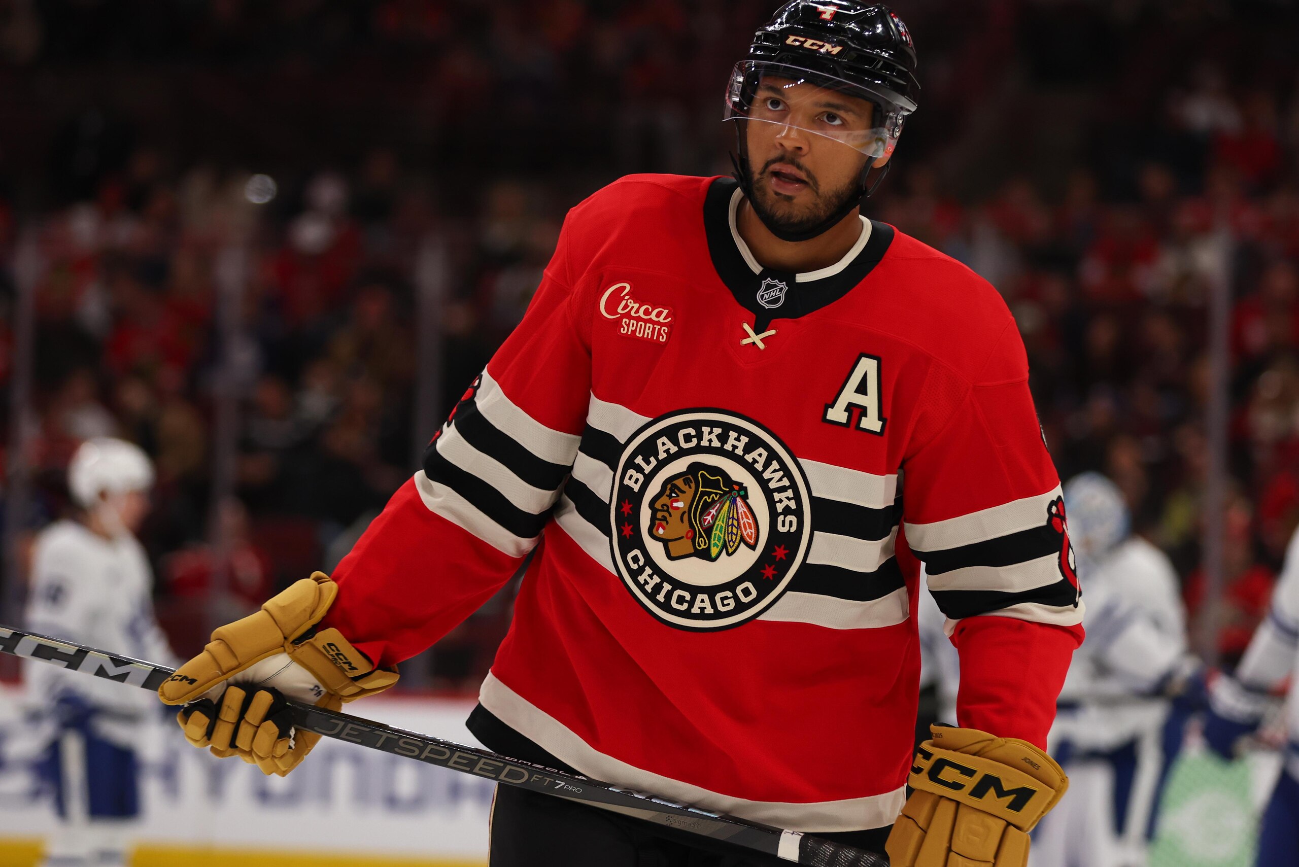NHL: FEB 23 Maple Leafs at Blackhawks NHL: FEB 23 Maple Leafs at Blackhawks