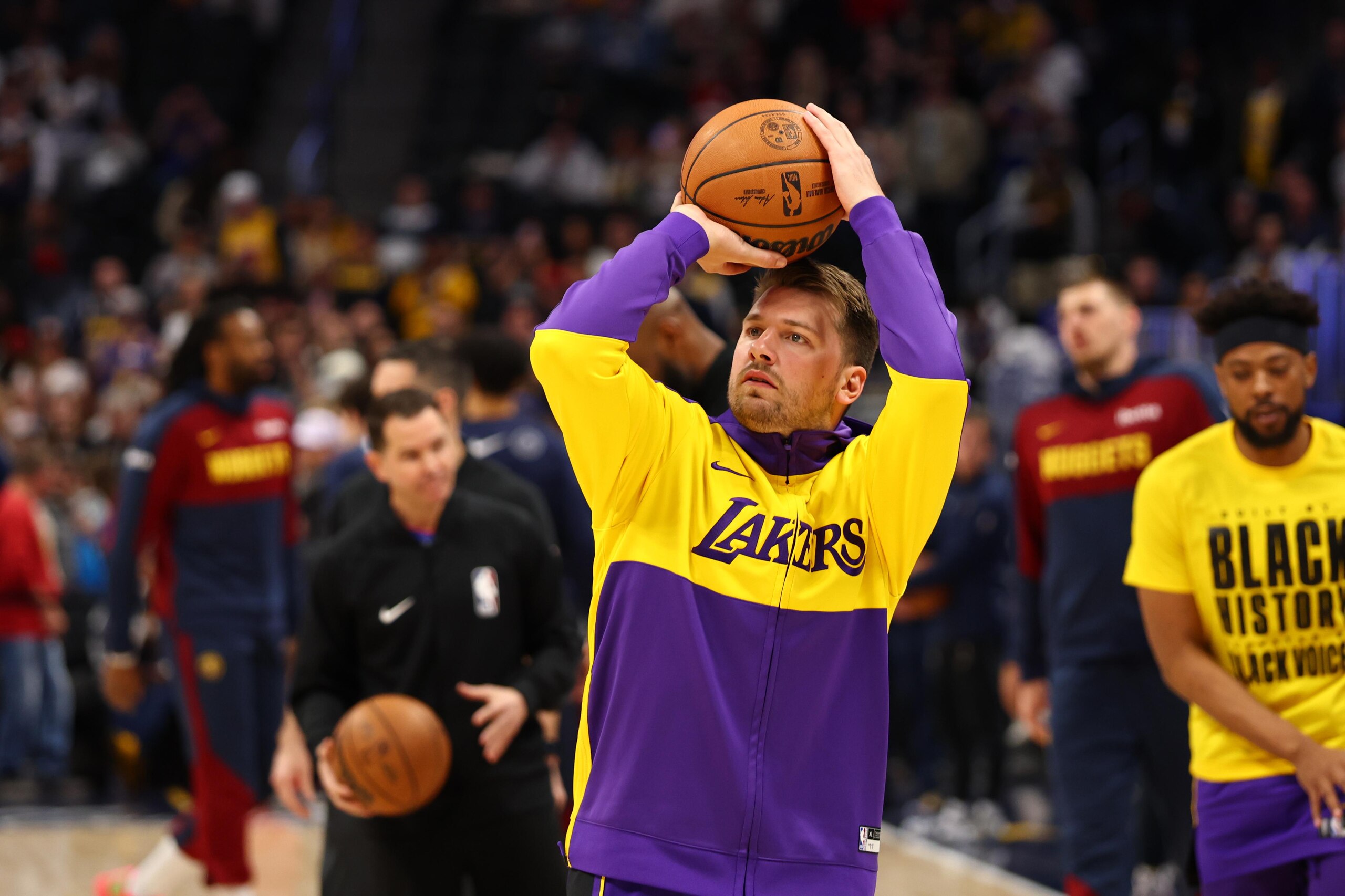 Los Angeles Lakers v Denver Nuggets Los Angeles Lakers v Denver Nuggets