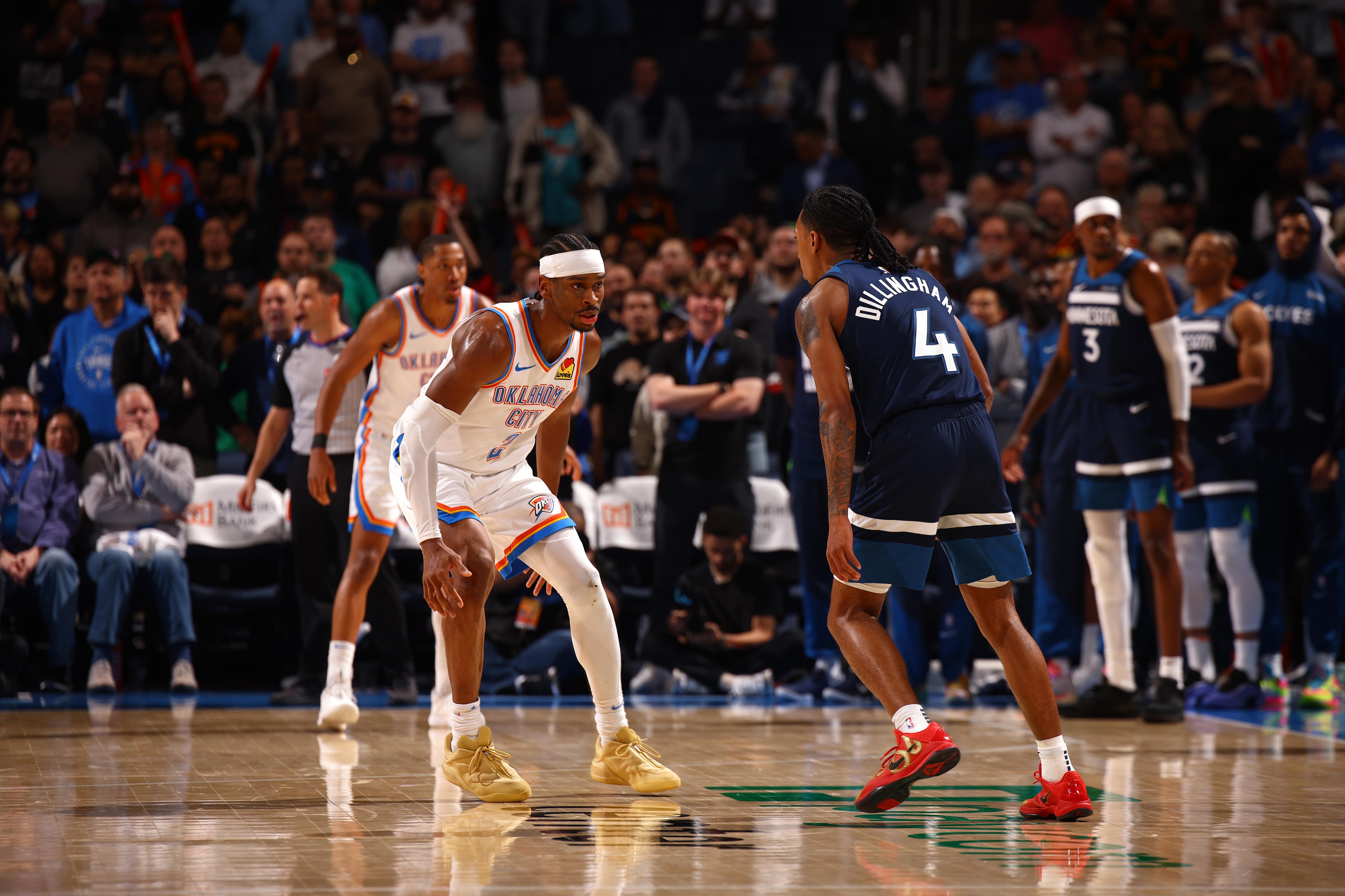 Minnesota Timberwolves v Oklahoma City Thunder