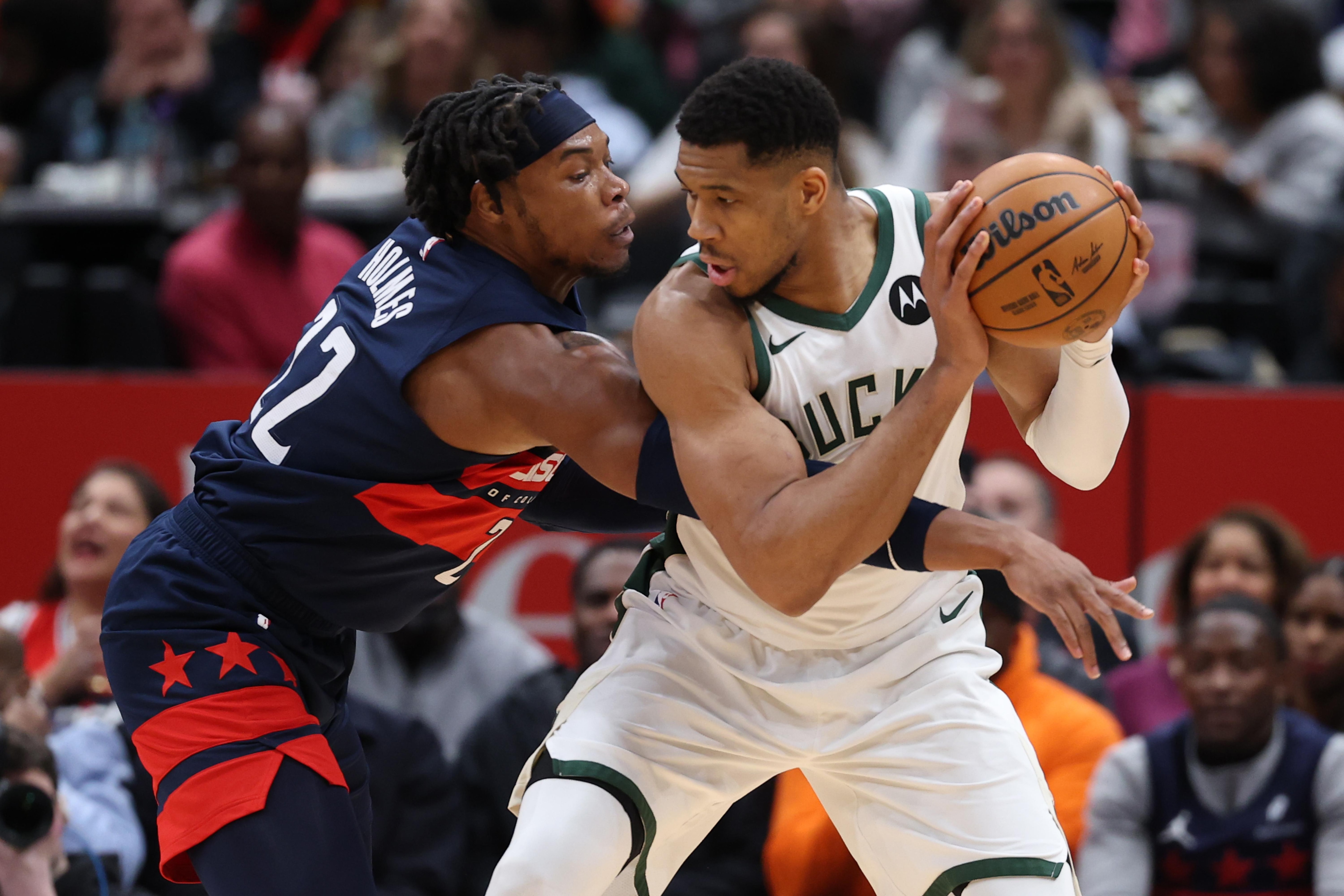 Milwaukee Bucks v Washington Wizards