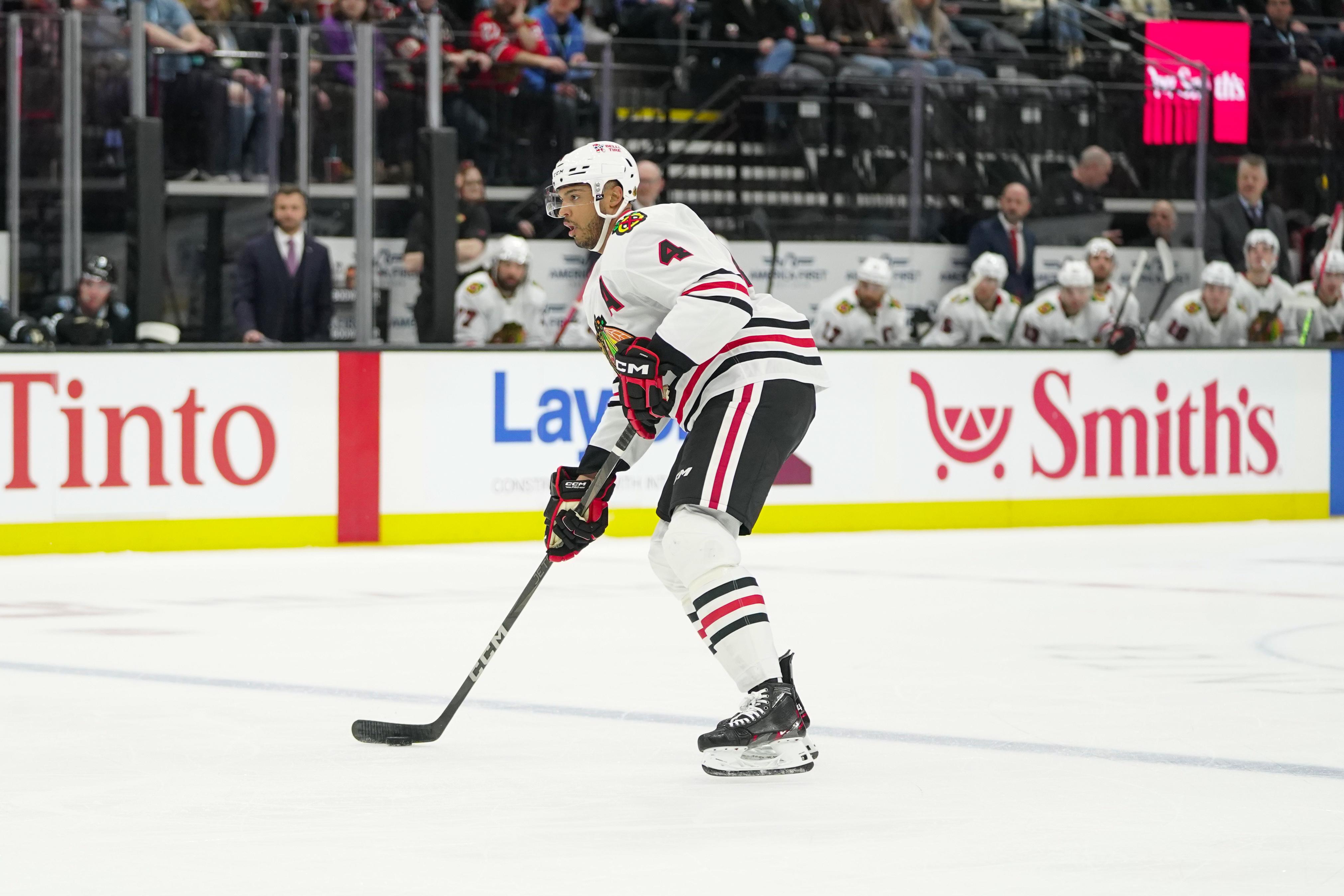 NHL: FEB 25 Blackhawks at Utah Hockey Club