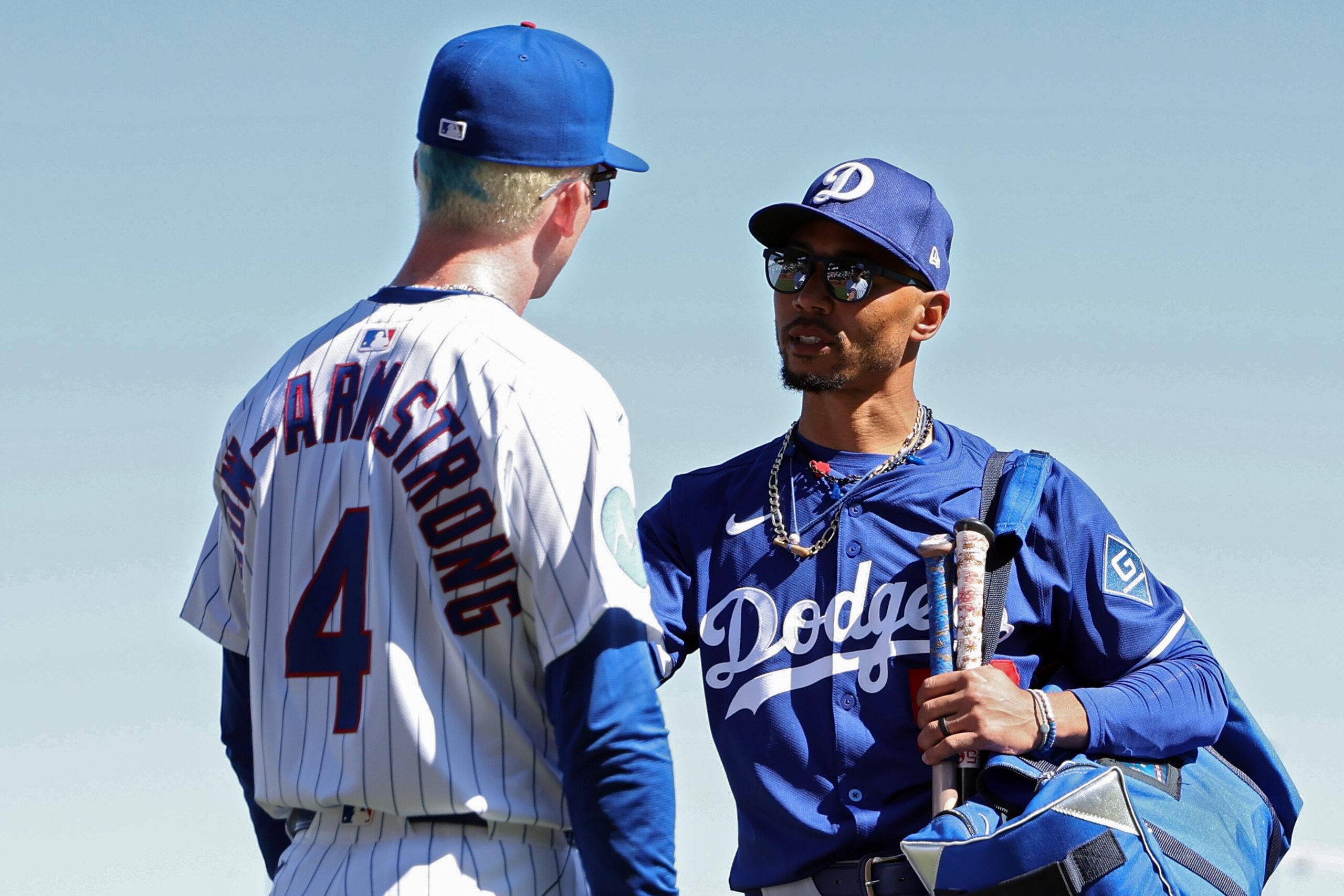 Los Angeles Dodgers v Chicago Cubs Los Angeles Dodgers v Chicago Cubs