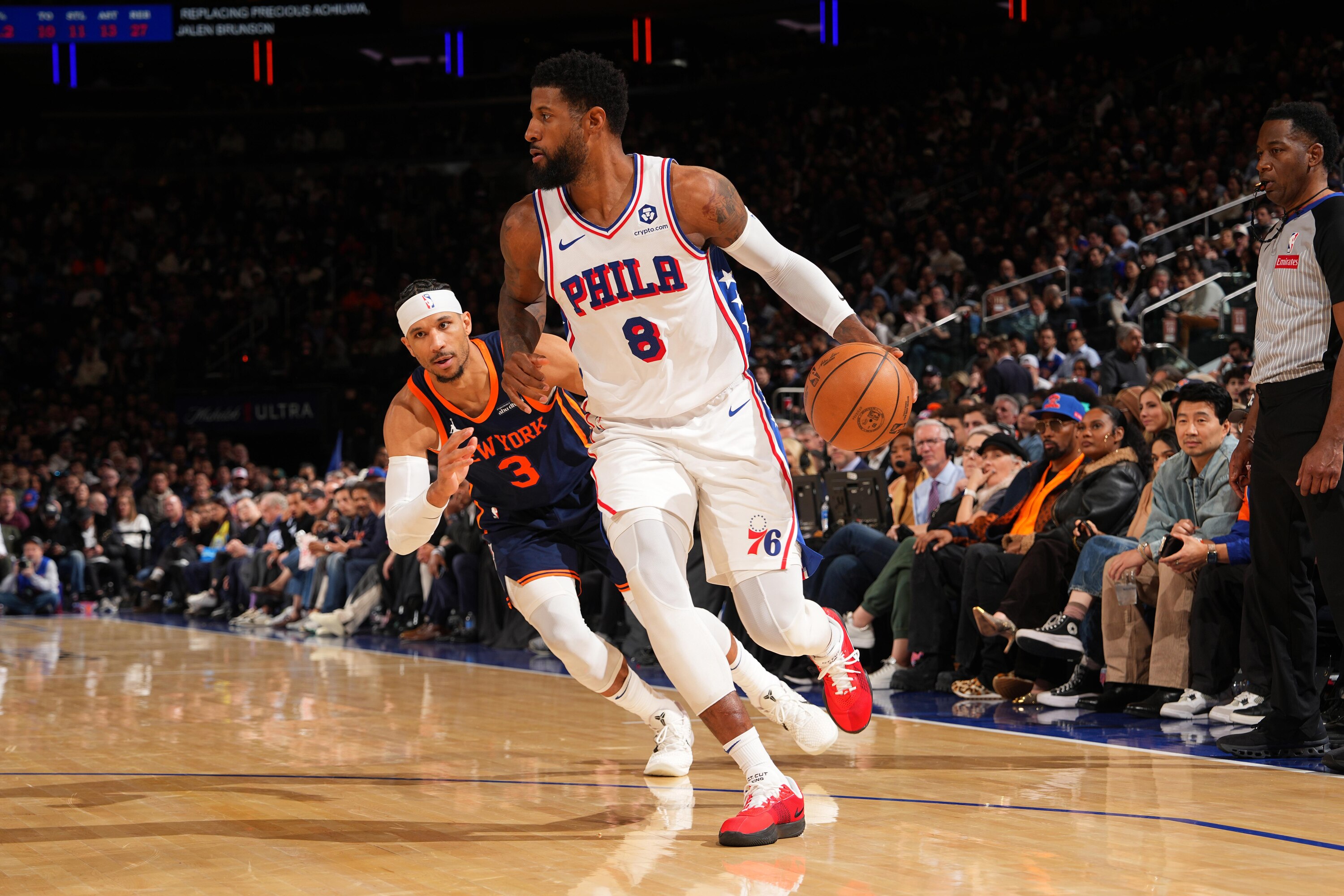 Patrick Beverley Questions Paul George, Blake Griffin's Basketball HOF Credentials