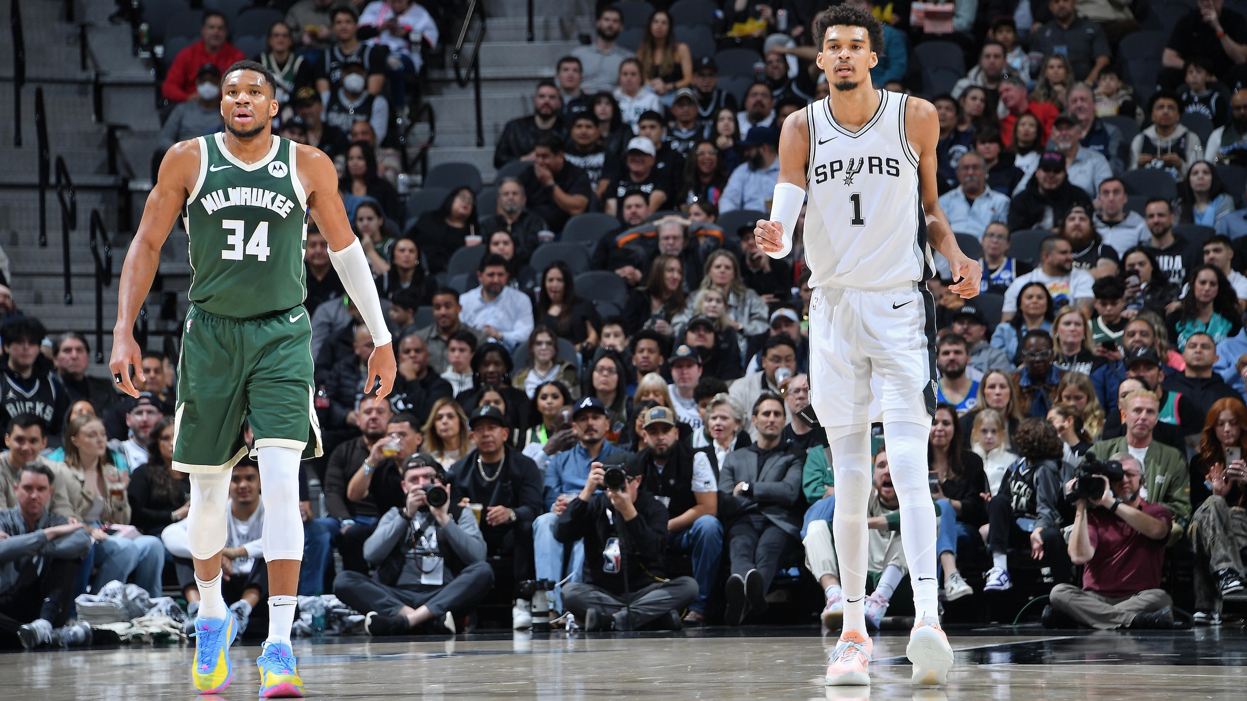 Milwaukee Bucks v San Antonio Spurs
