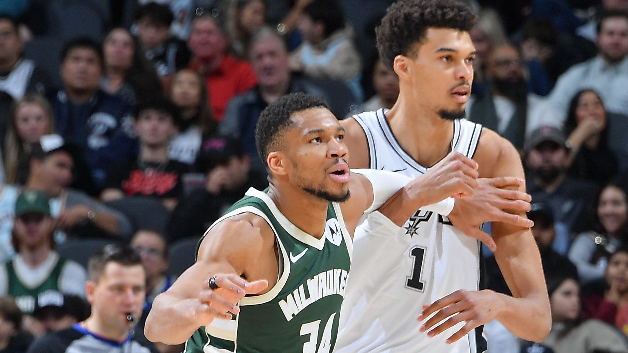 Milwaukee Bucks v San Antonio Spurs