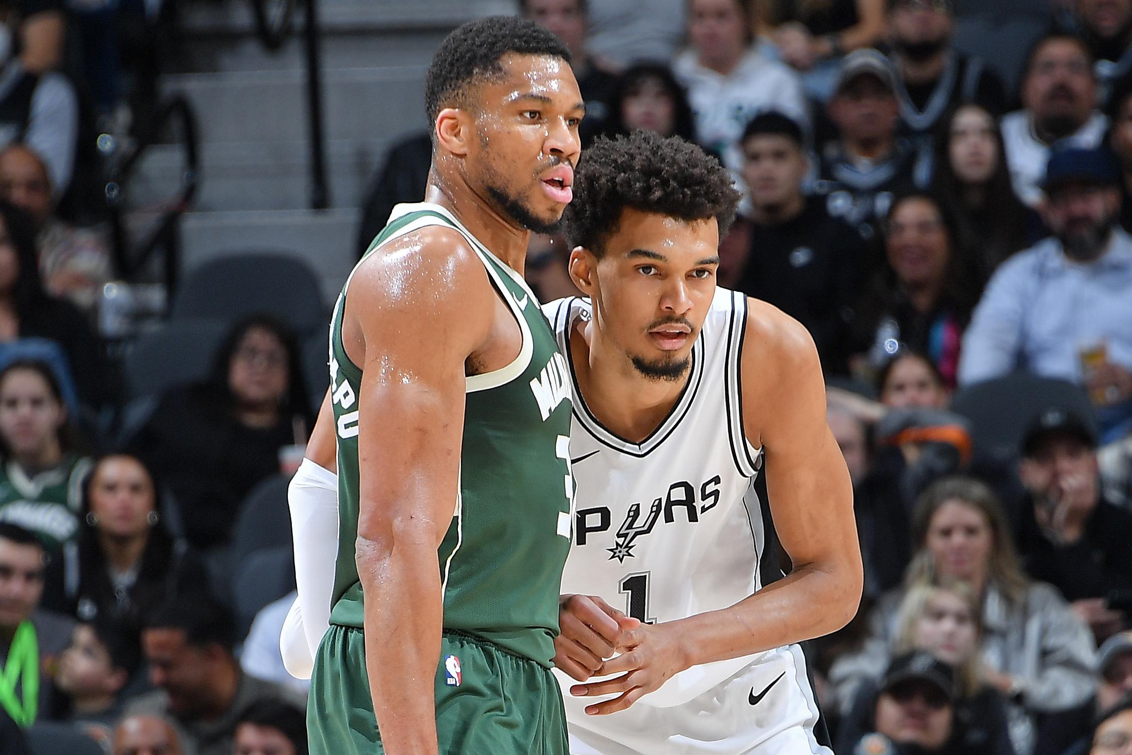 Milwaukee Bucks v San Antonio Spurs