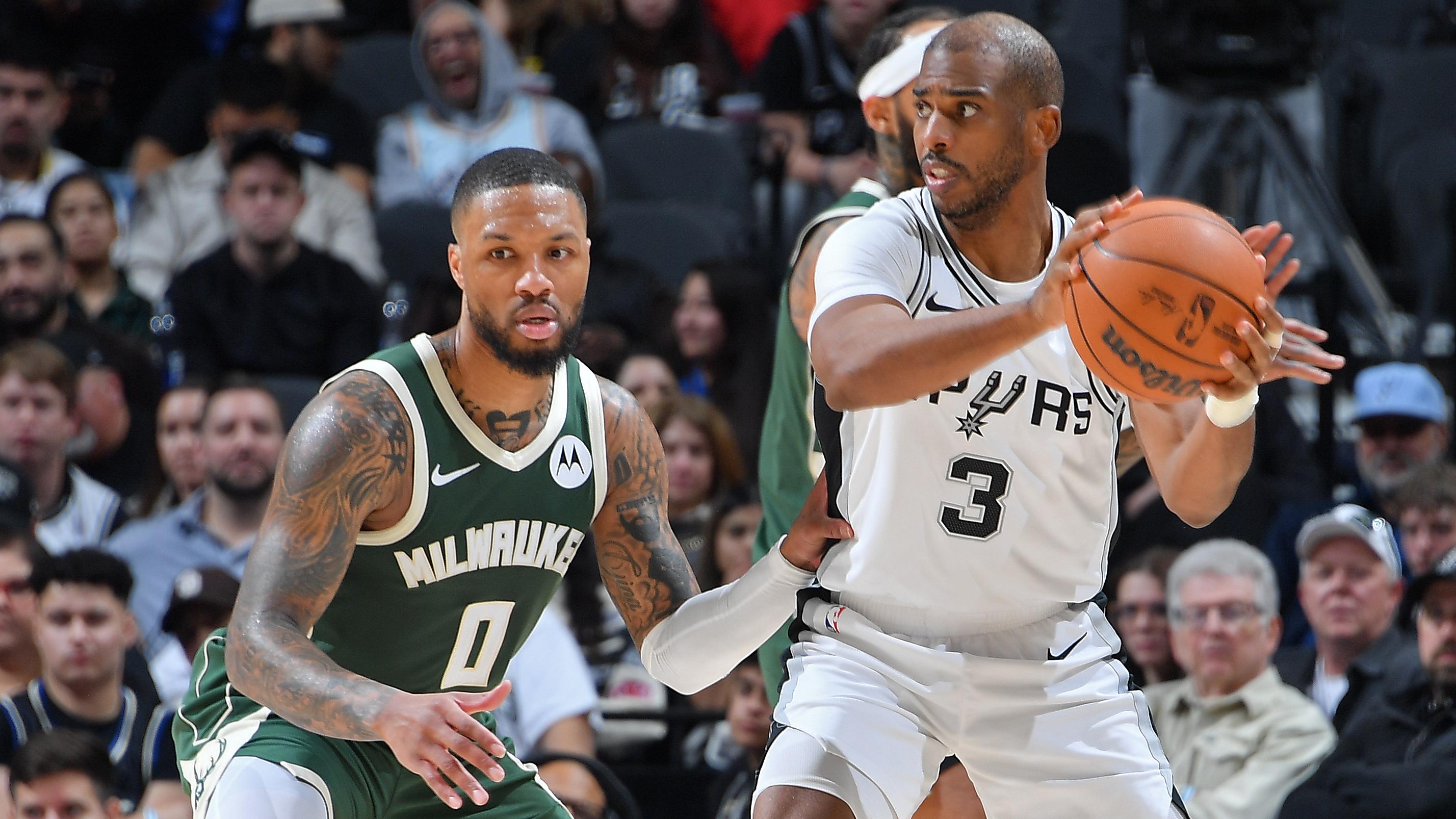 Milwaukee Bucks v San Antonio Spurs Milwaukee Bucks v San Antonio Spurs