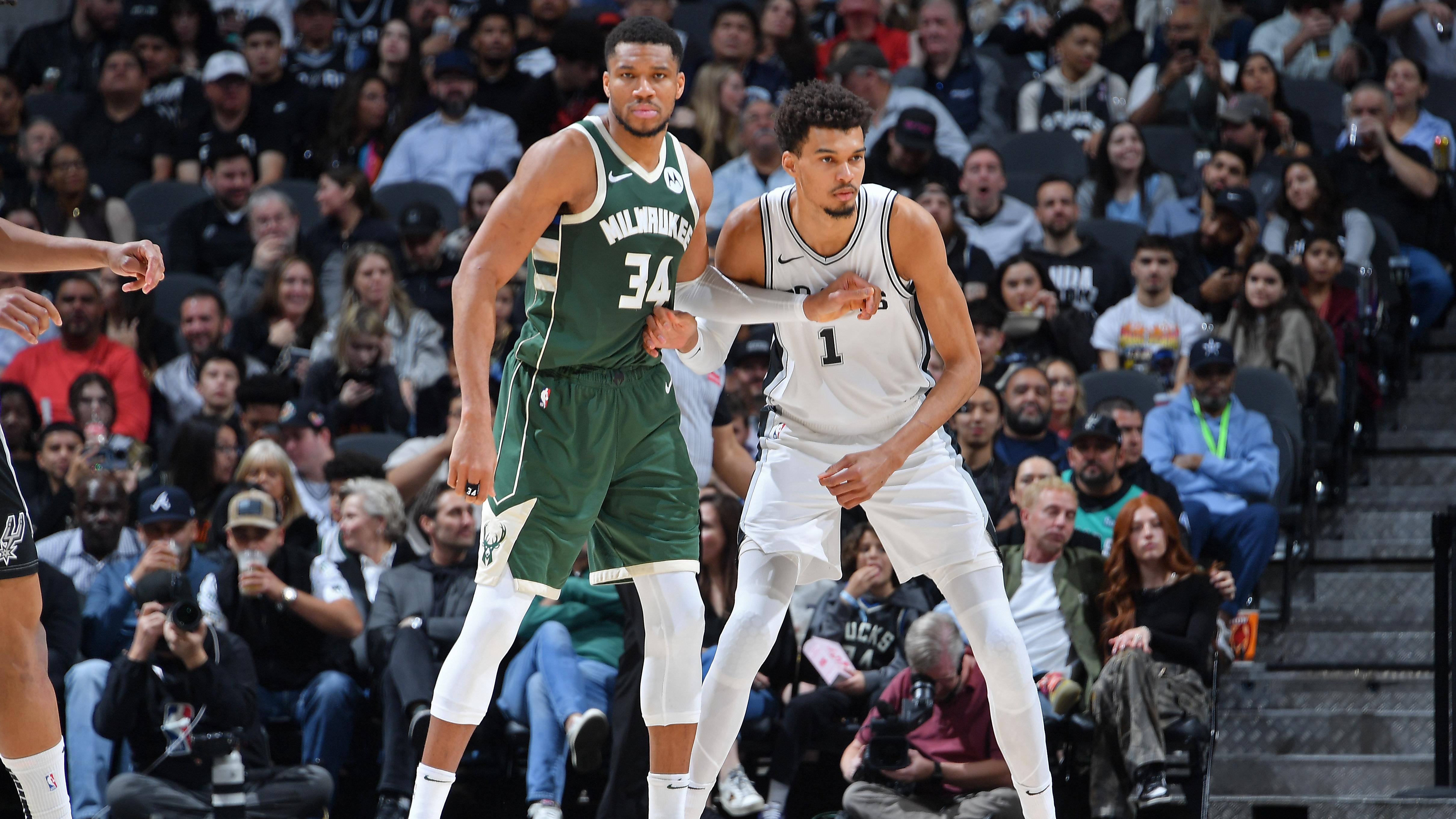 Milwaukee Bucks v San Antonio Spurs