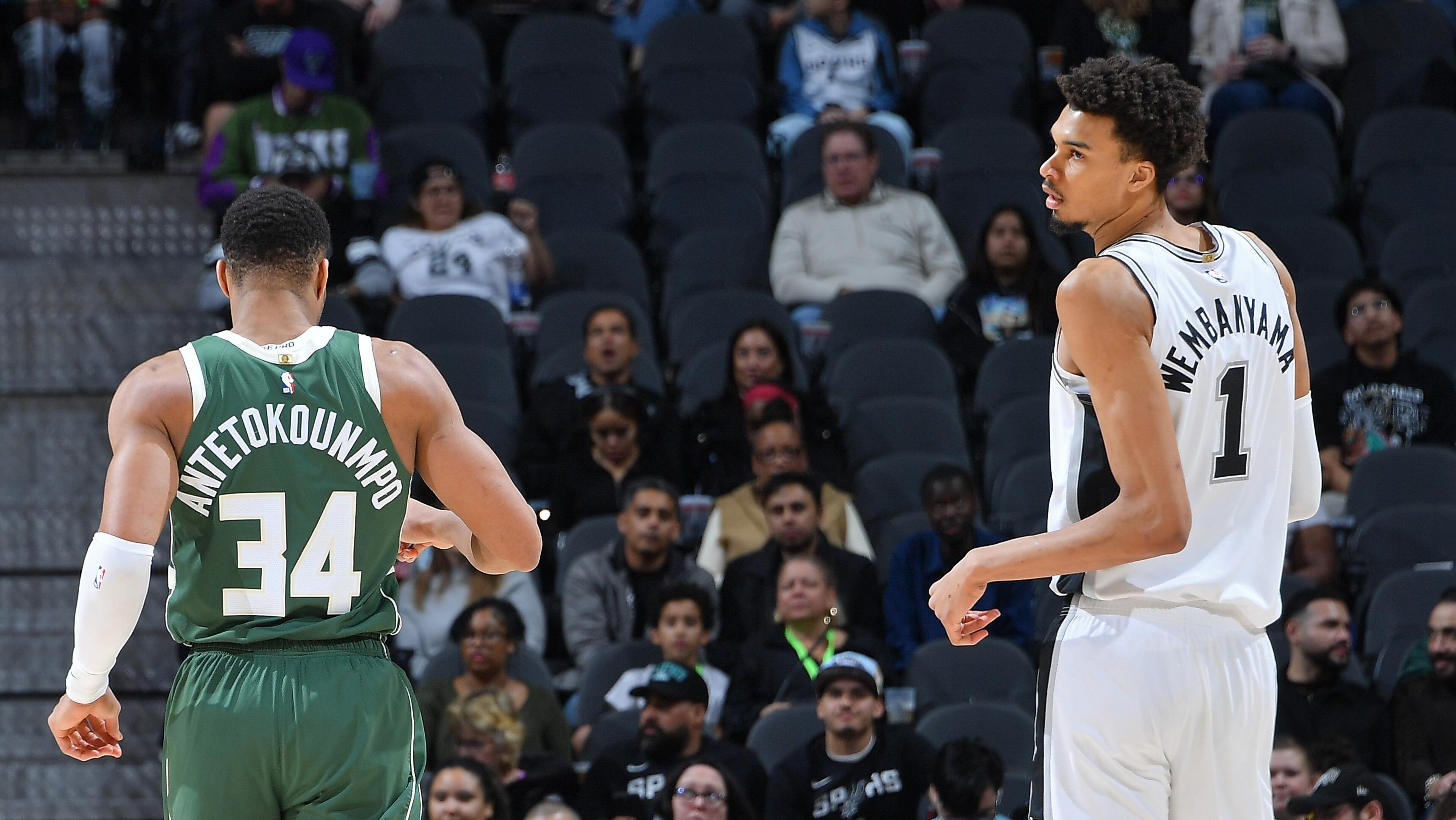 Milwaukee Bucks v San Antonio Spurs