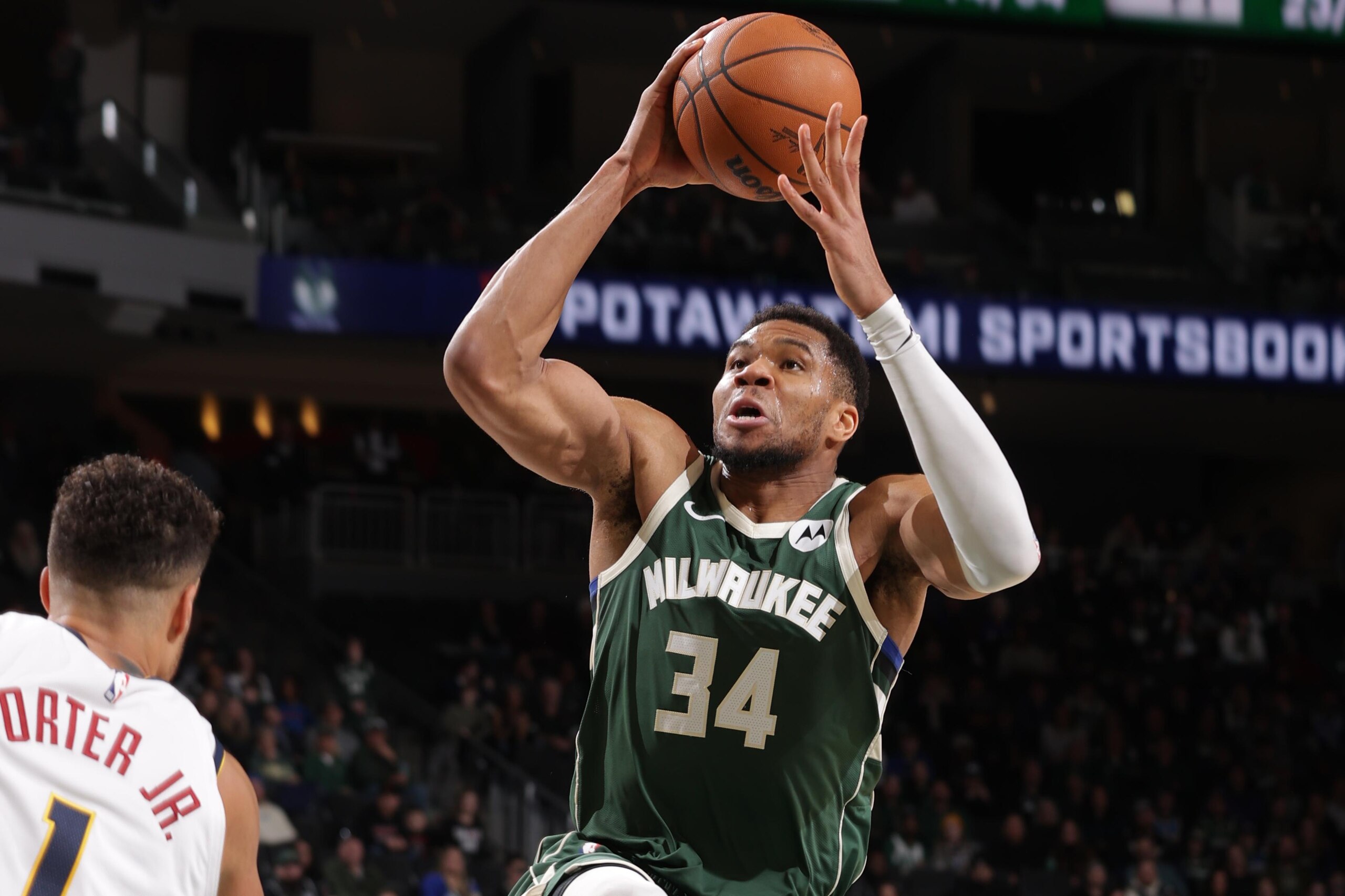 Denver Nuggets v Milwaukee Bucks Denver Nuggets v Milwaukee Bucks