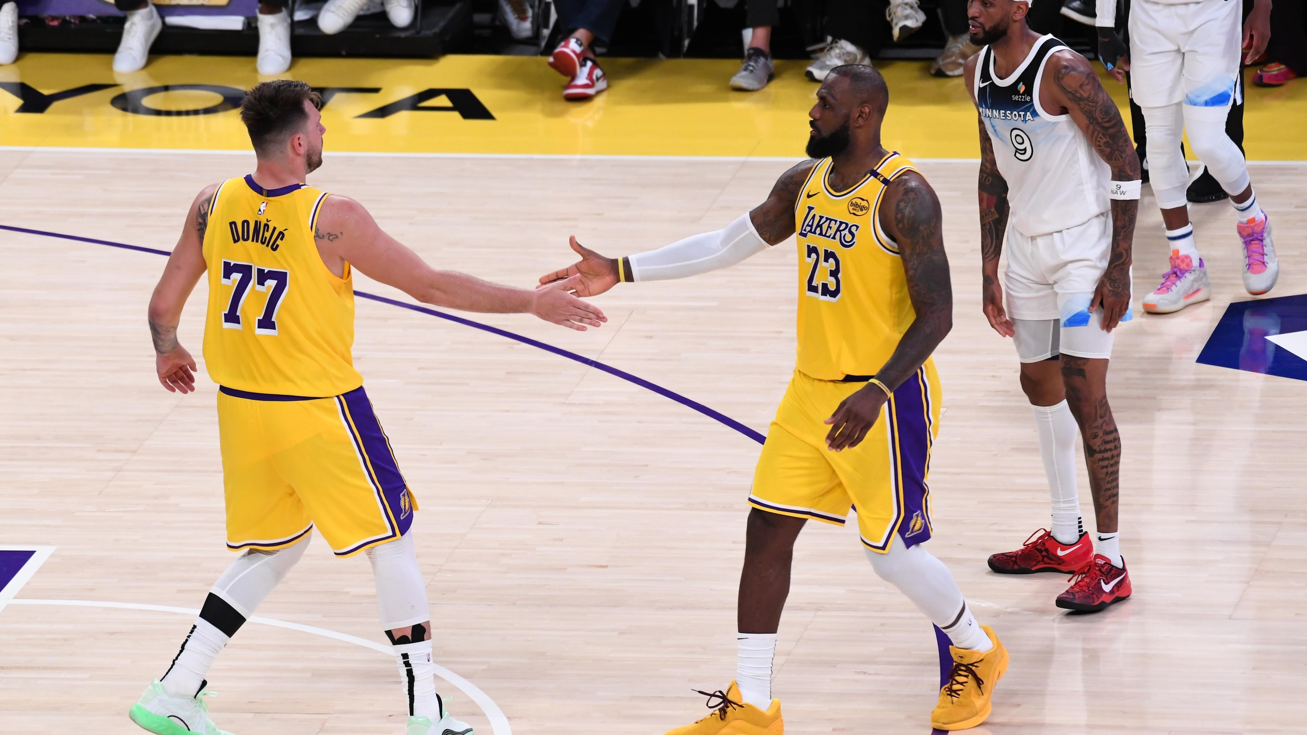 Minnesota Timberwolves v Los Angeles Lakers Minnesota Timberwolves v Los Angeles Lakers