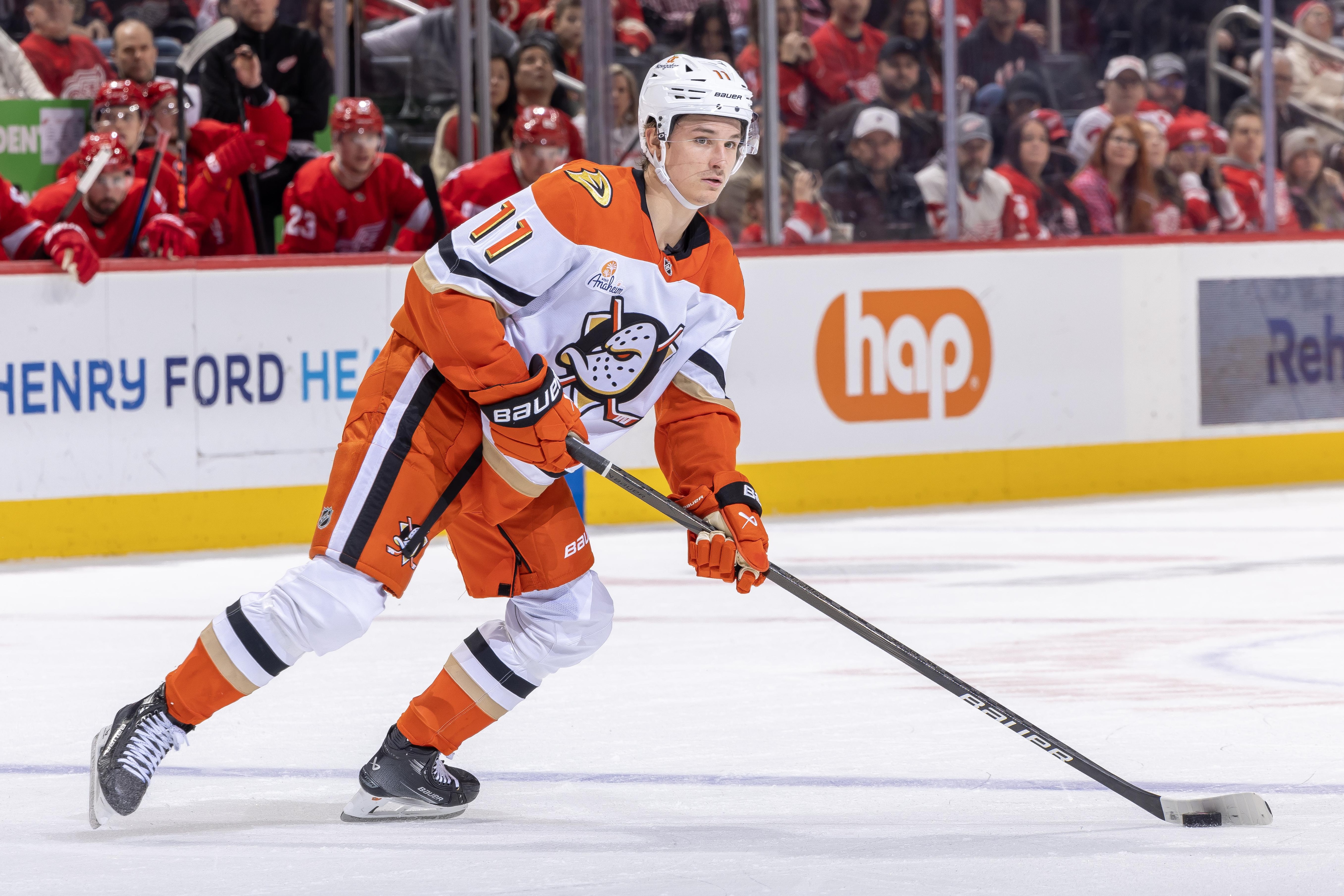 Anaheim Ducks v Detroit Red Wings