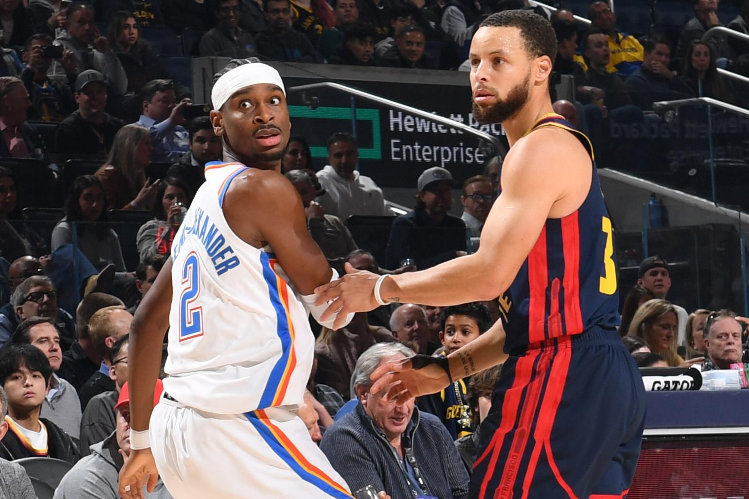 Oklahoma City Thunder v Golden State Warriors Oklahoma City Thunder v Golden State Warriors