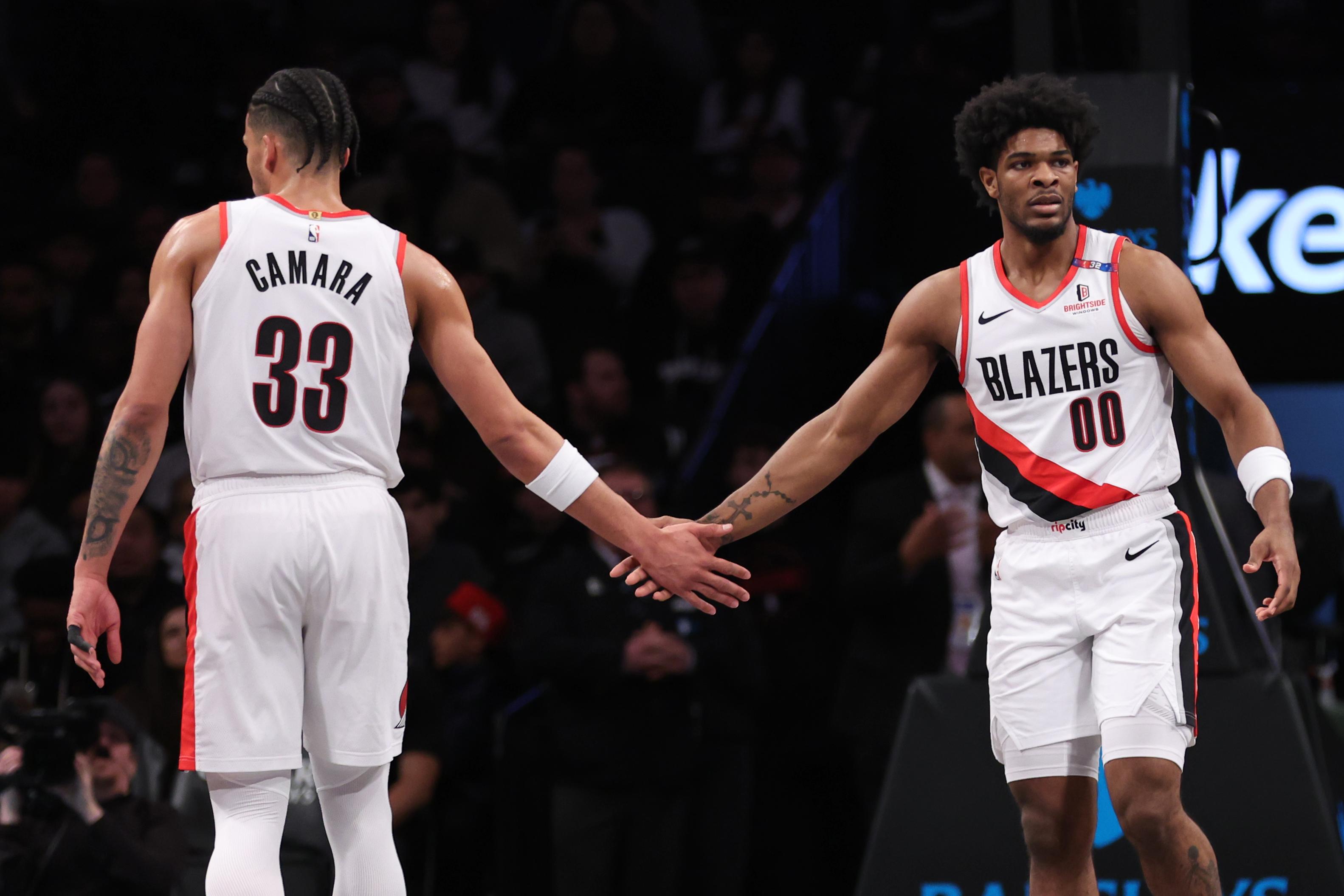 Portland Trail Blazers v Brooklyn Nets