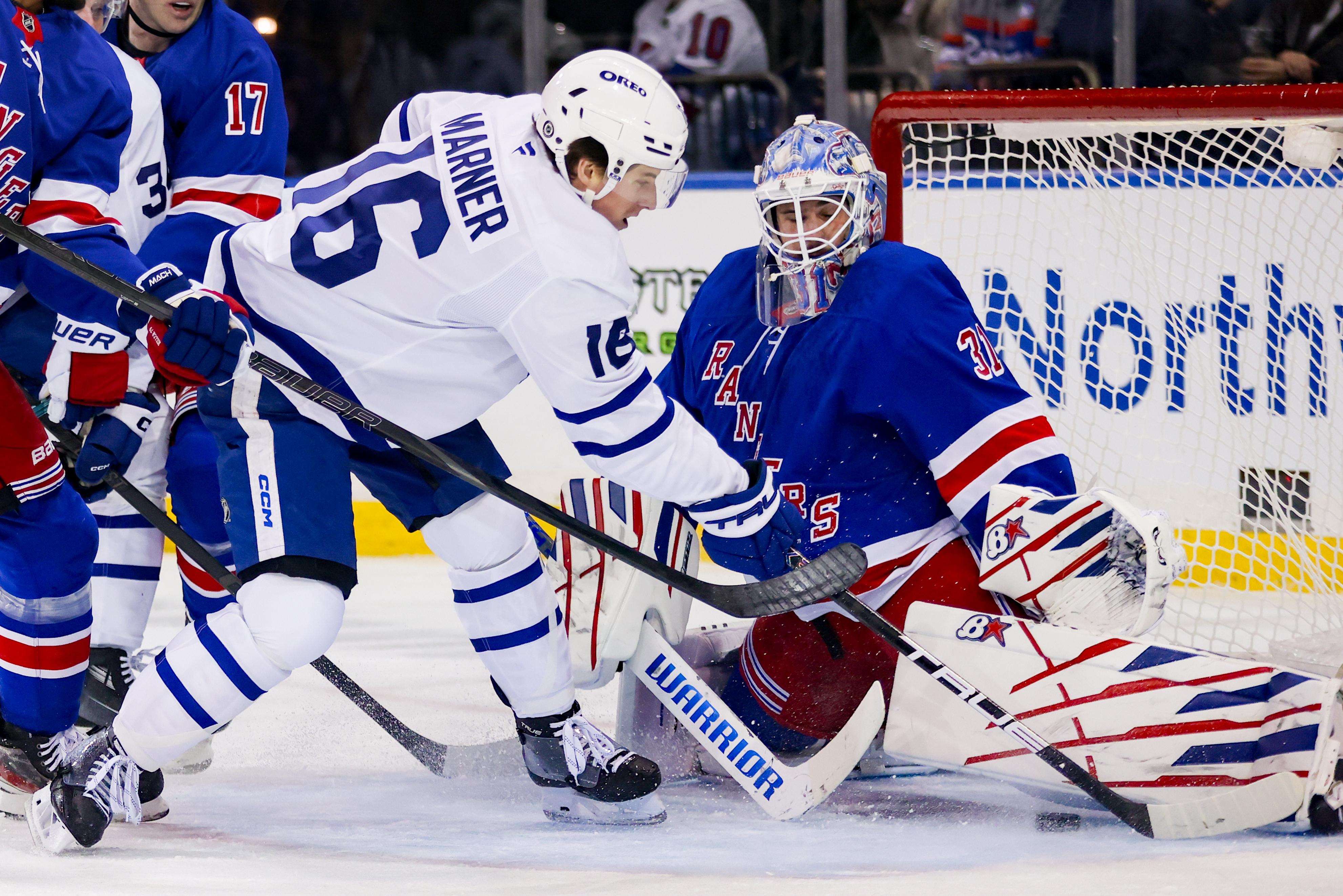 NHL: FEB 28 Maple Leafs at Rangers