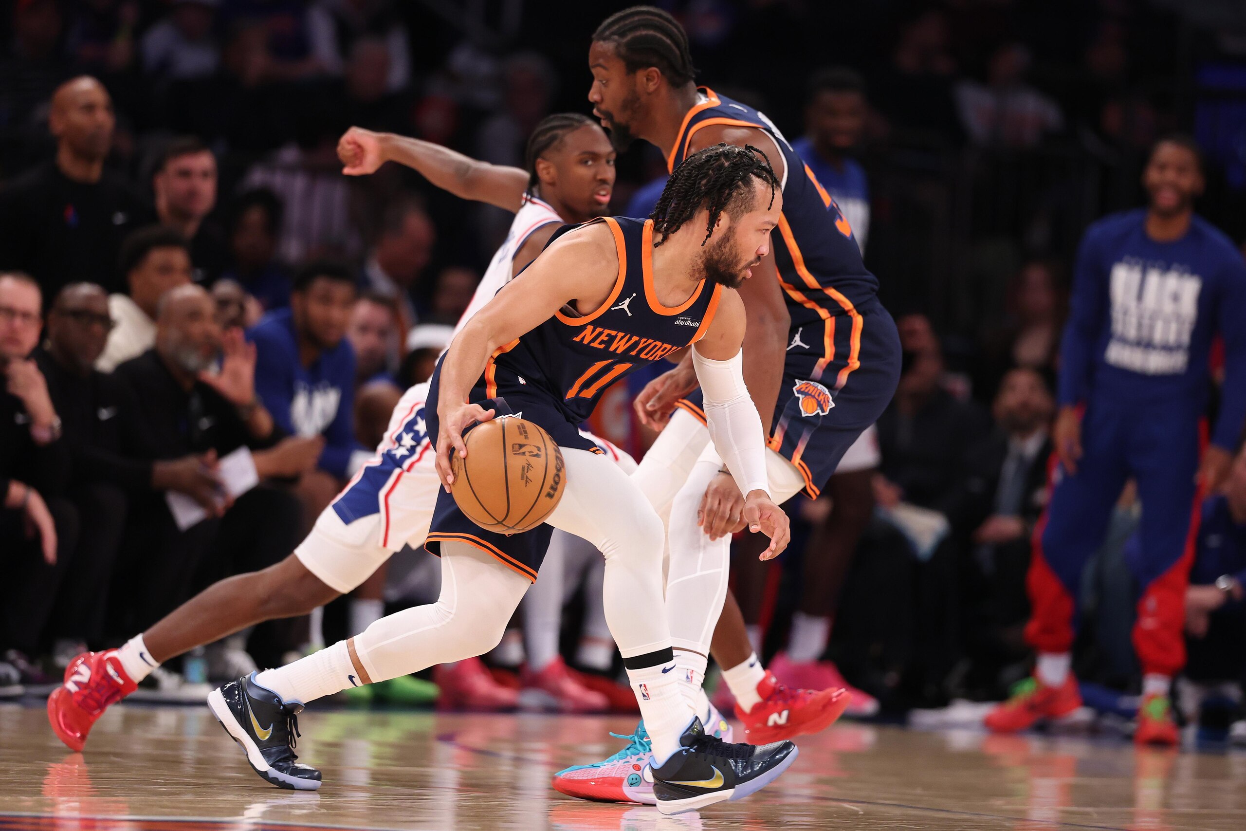Philadelphia 76ers v New York Knicks Philadelphia 76ers v New York Knicks