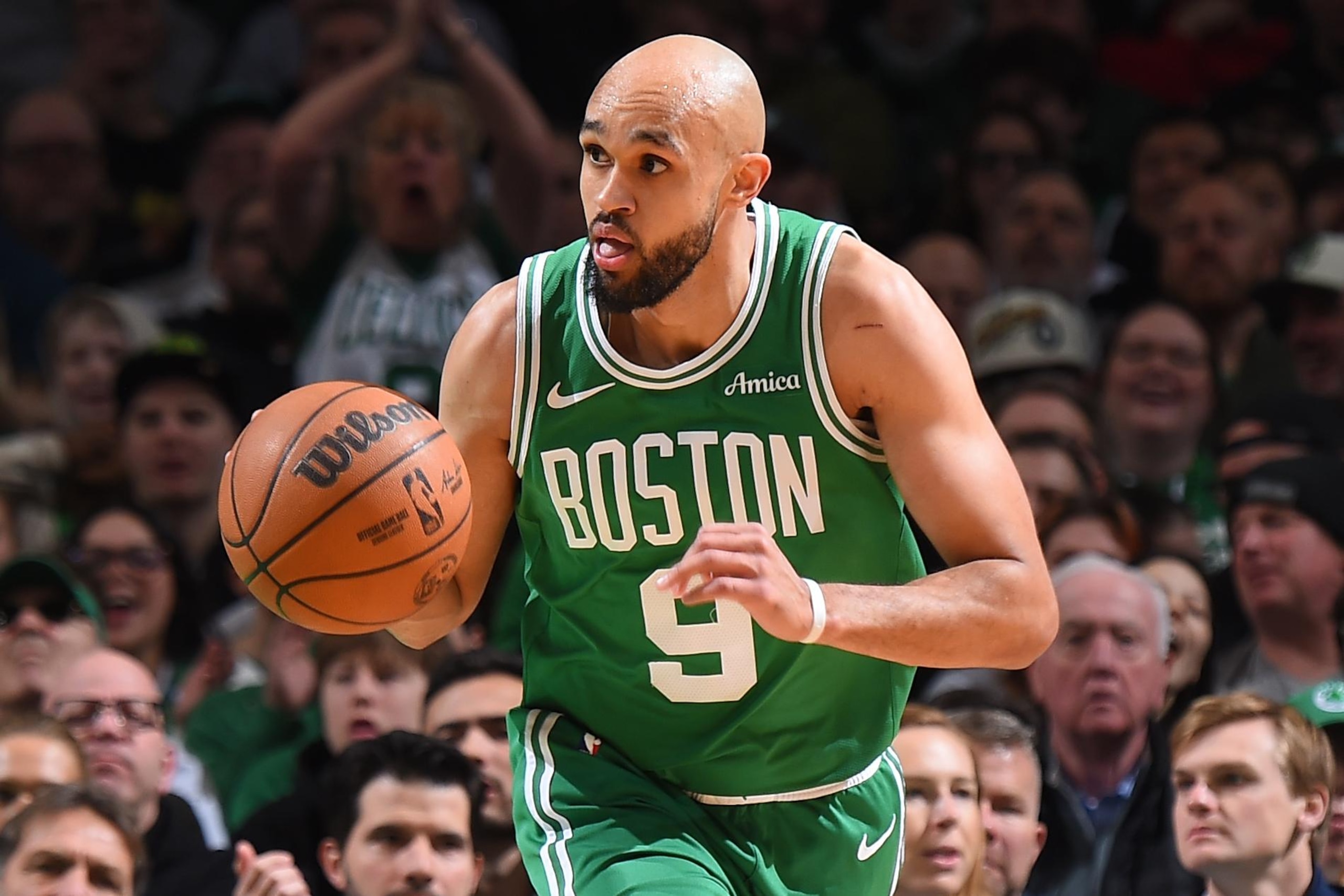 Denver Nuggets v Boston Celtics Denver Nuggets v Boston Celtics