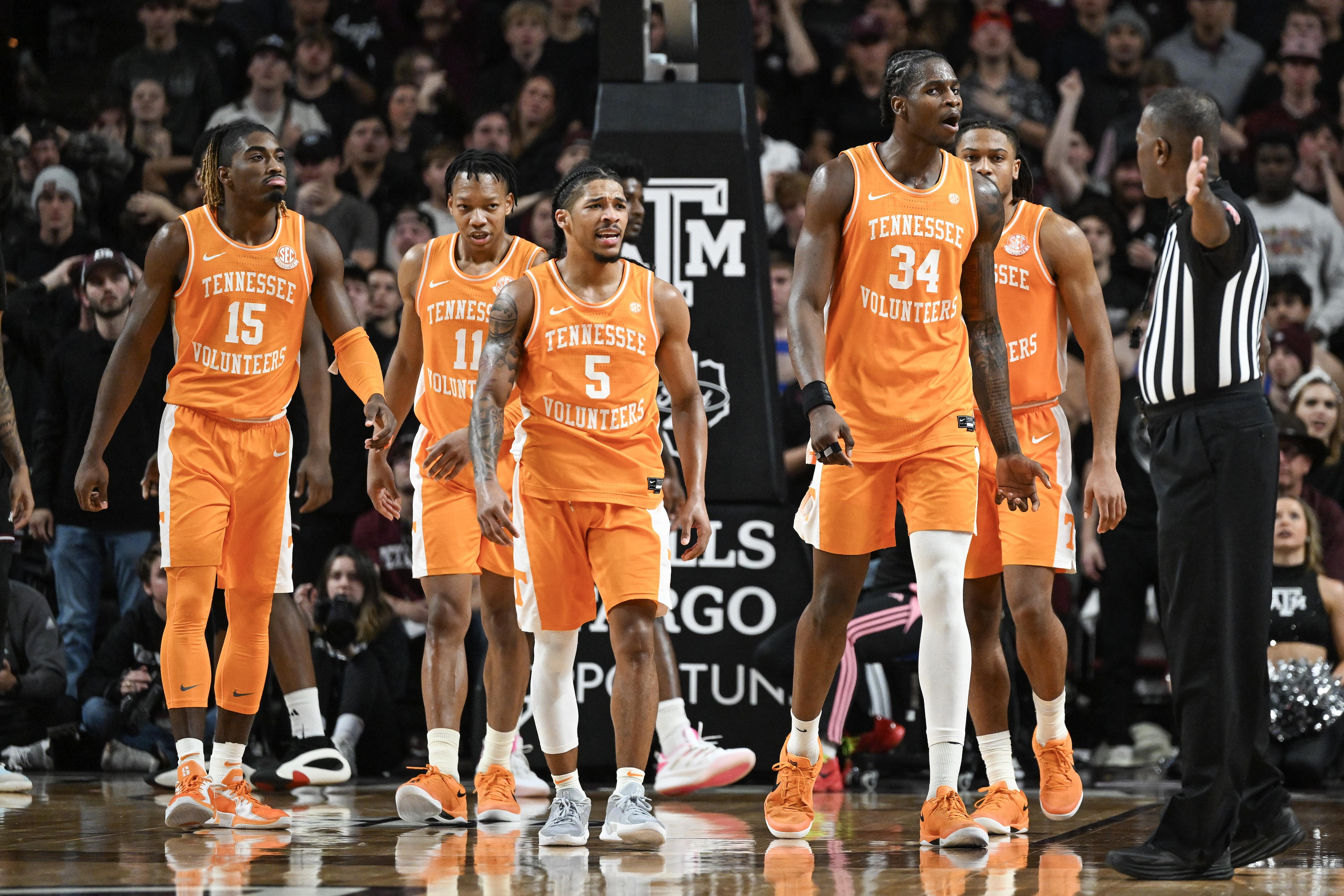 Tennessee v Texas A&M