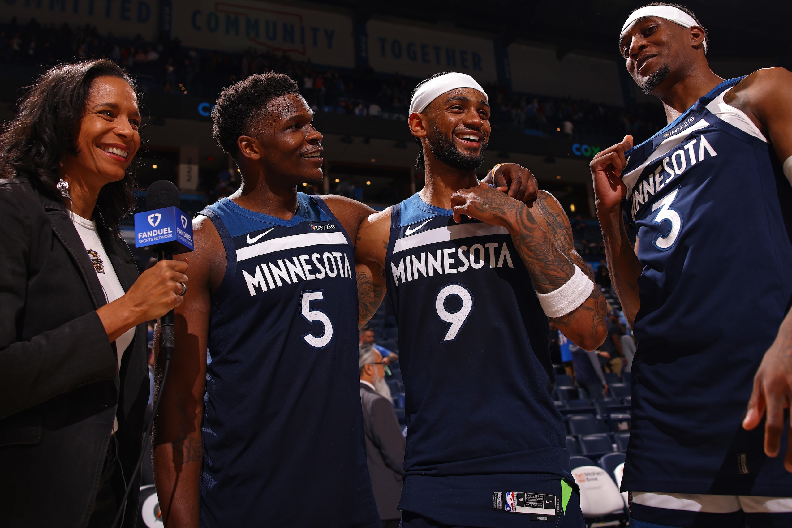 Minnesota Timberwolves v Oklahoma City Thunder Minnesota Timberwolves v Oklahoma City Thunder