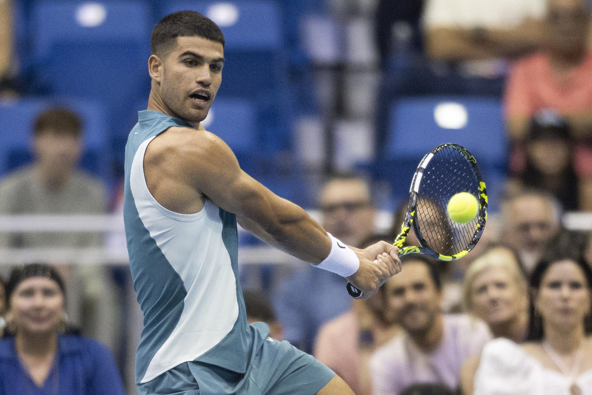 Carlos Alcaraz v Frances Tiafoe - Exhibition Match